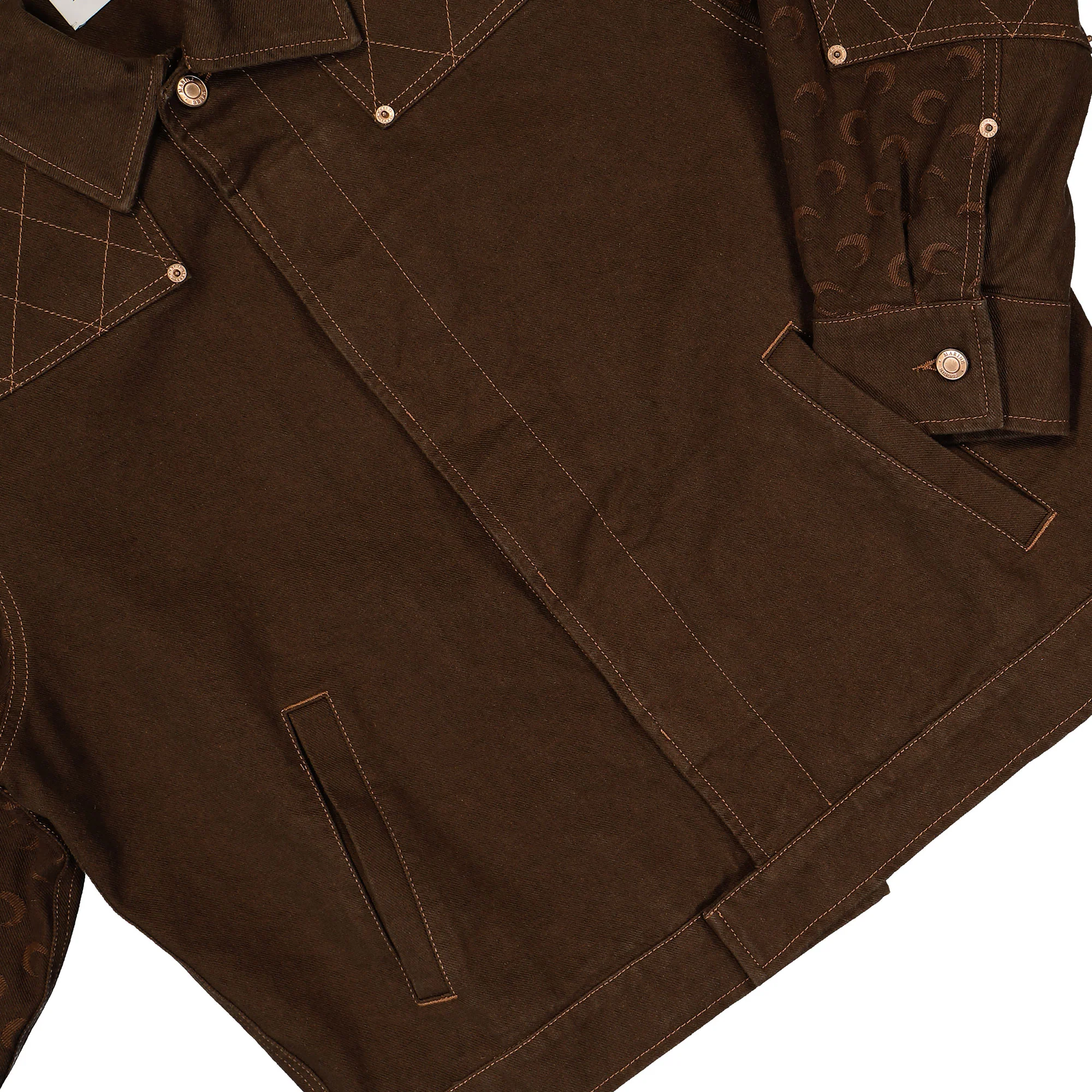 Moon Jacquard Twill Workwear Jacket - Image 4