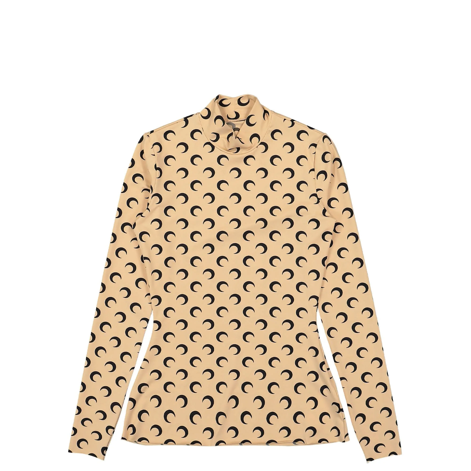 Regenerated All Over Moon Jersey Second Skin Top