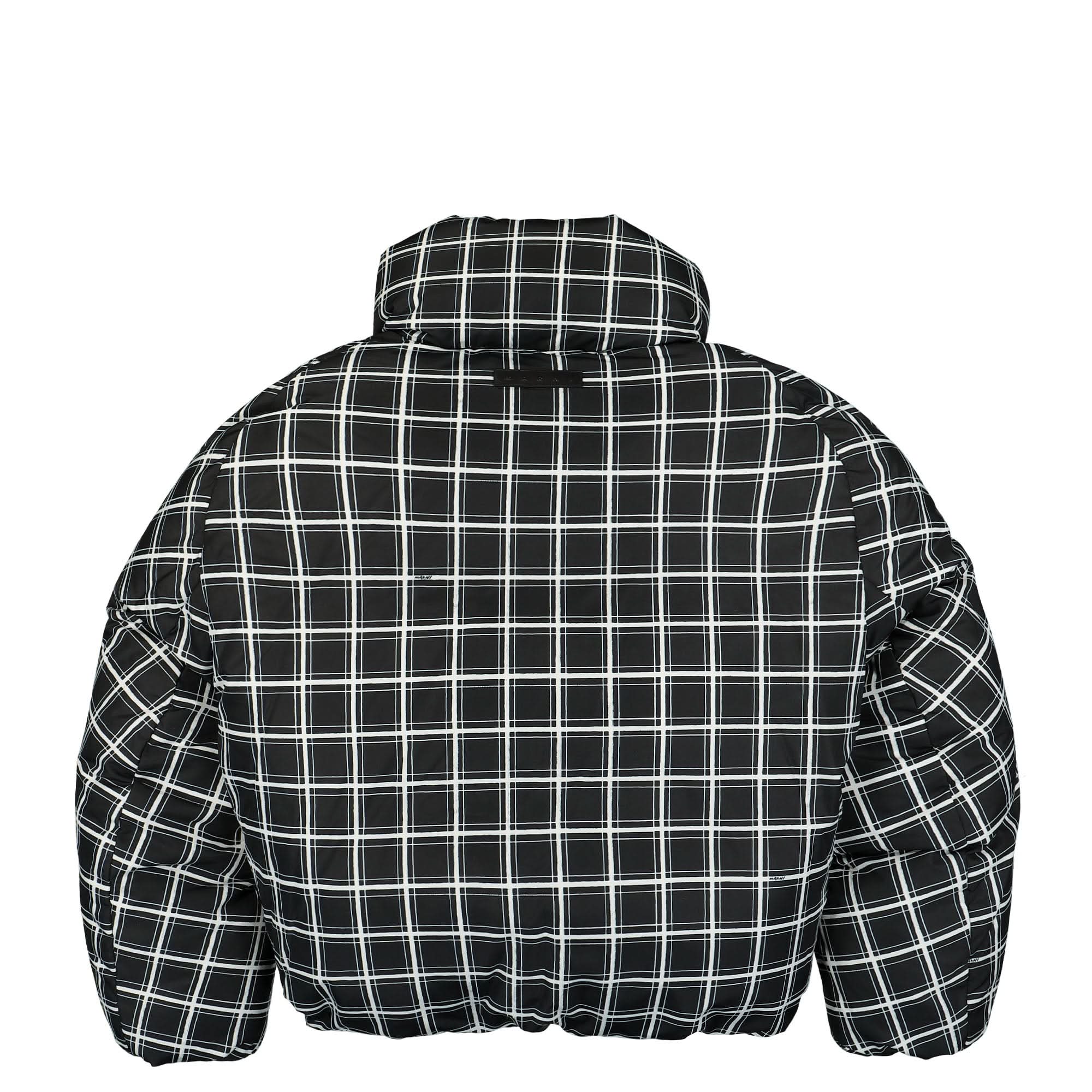 Big Check Nylon Padded Jacket - Image 2