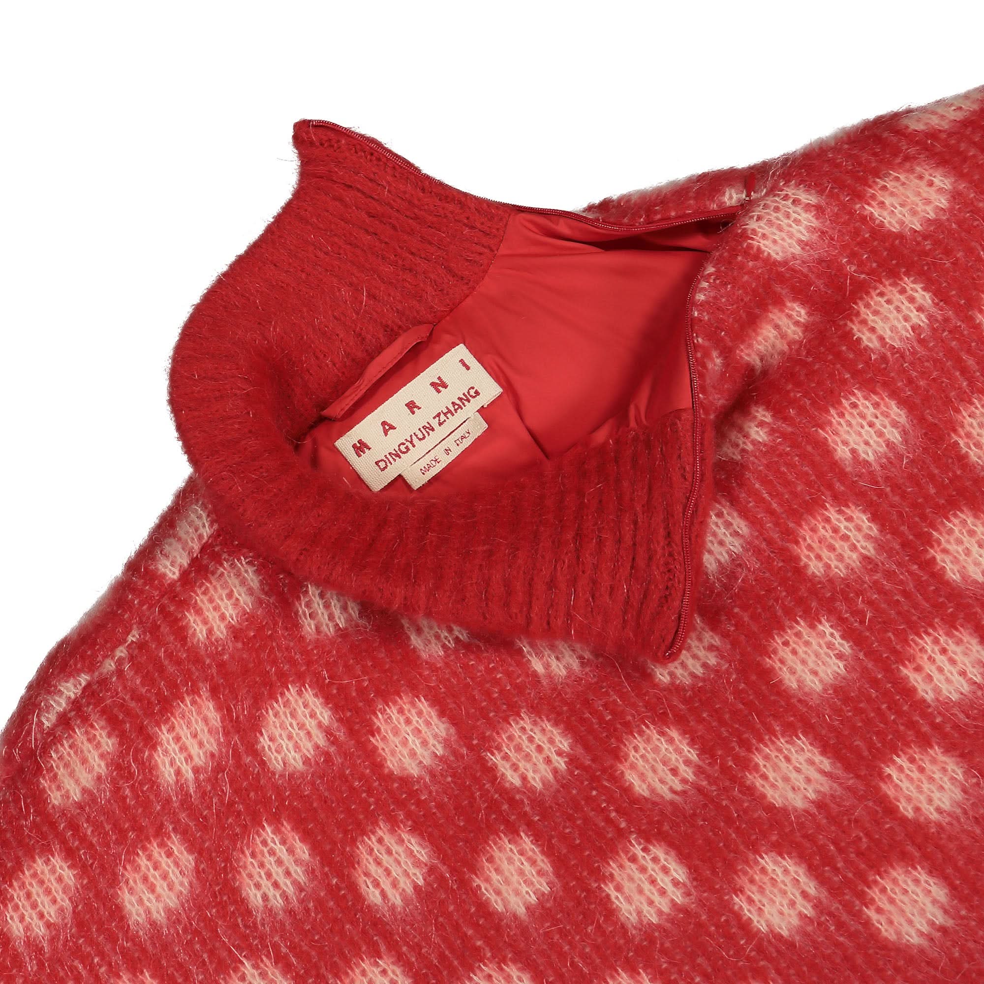 Brushed Dots Fuzzy Wuzzy Padded Jacket - Image 4