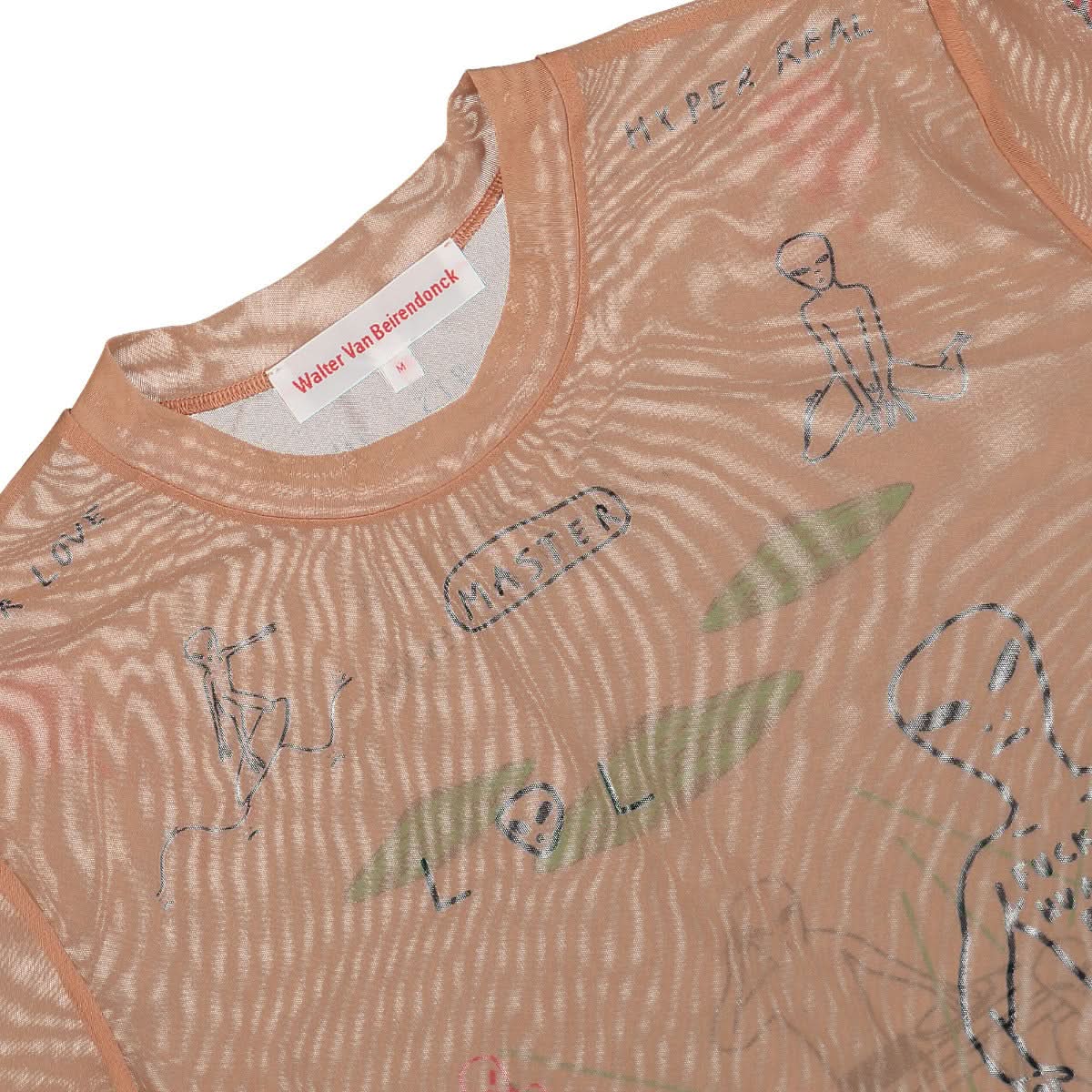 Mateusz Sarzynski Long Sleeve Tattoo Mesh Top - Image 3