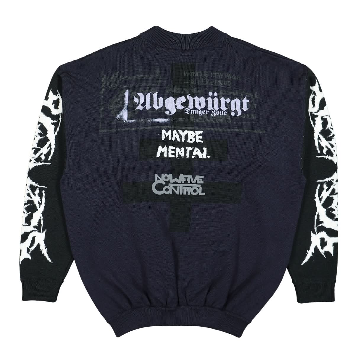 Maybe Mental Knitted Jumper - Image 2