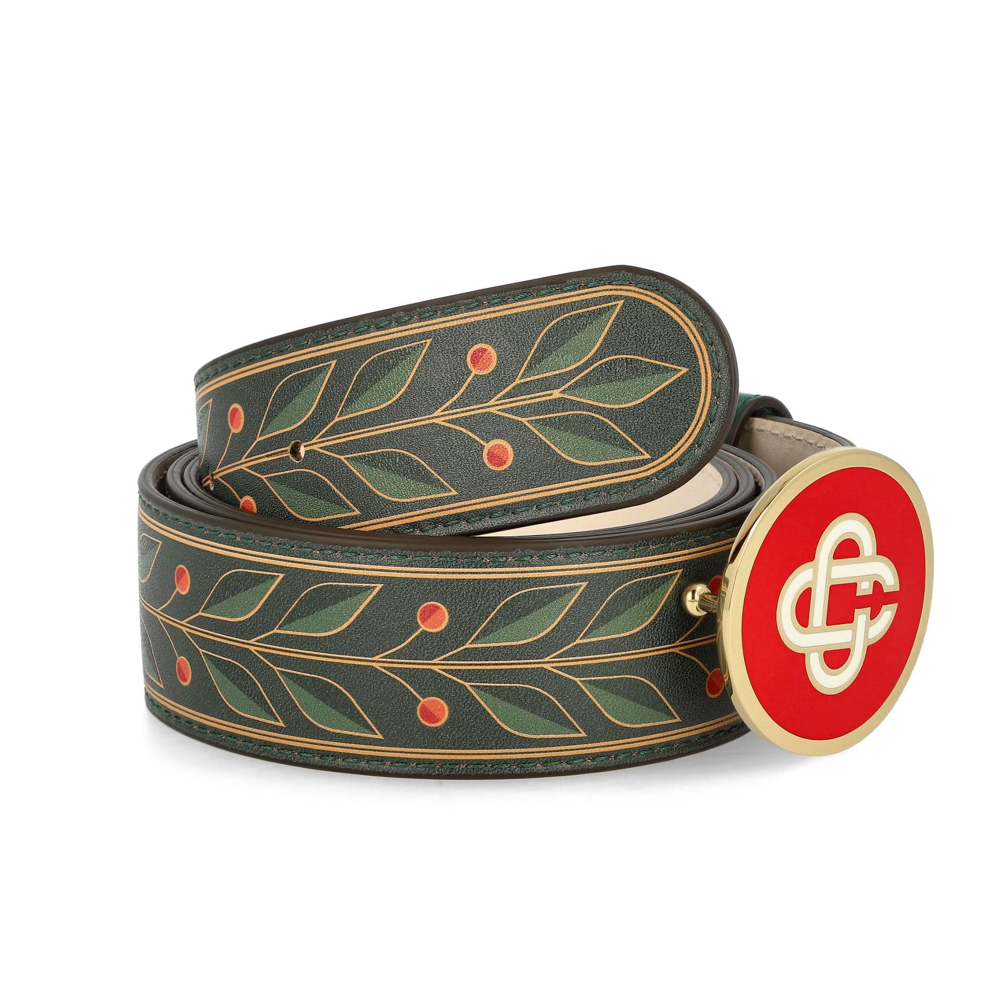 Mens Plaque Belt 35mm