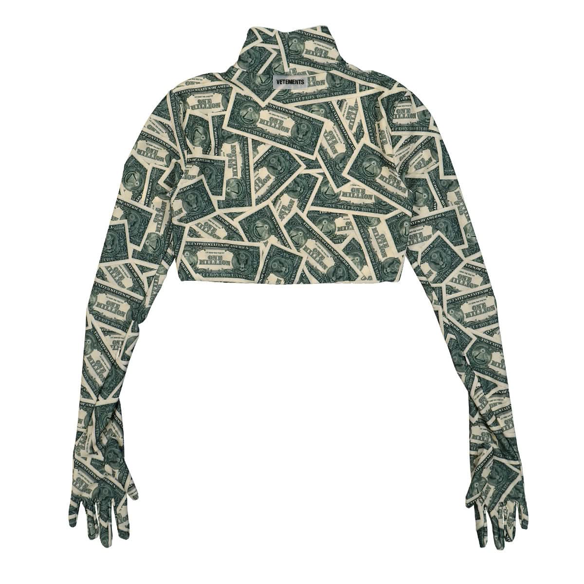 Million Dollar Cropped Styling Top with Gloves - Image 2