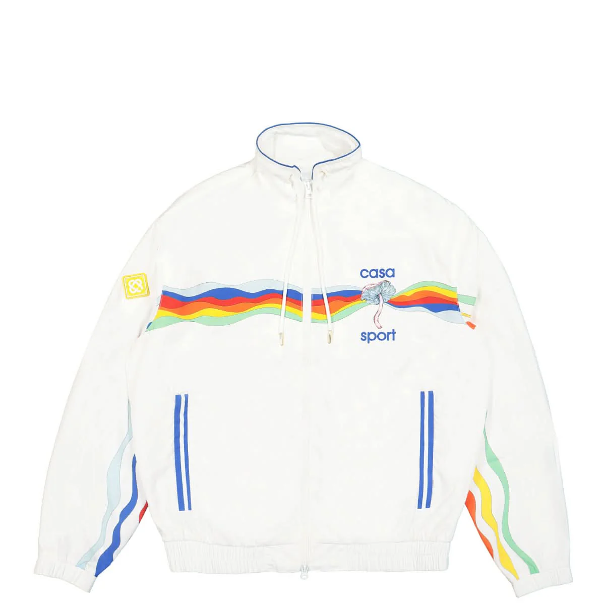 Mind Vibrations Wave Shell Suit Track Jacket