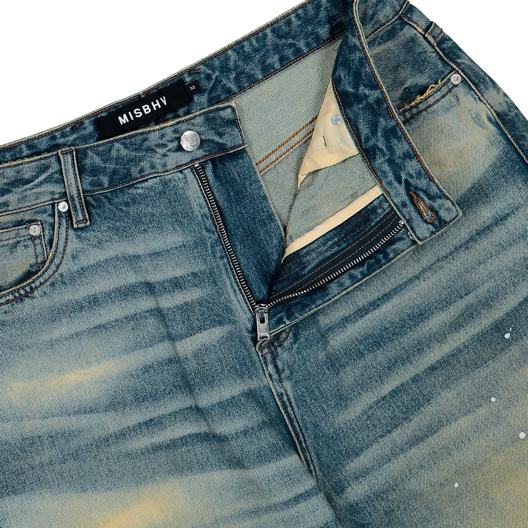 Baggy Denim Trousers - Image 4