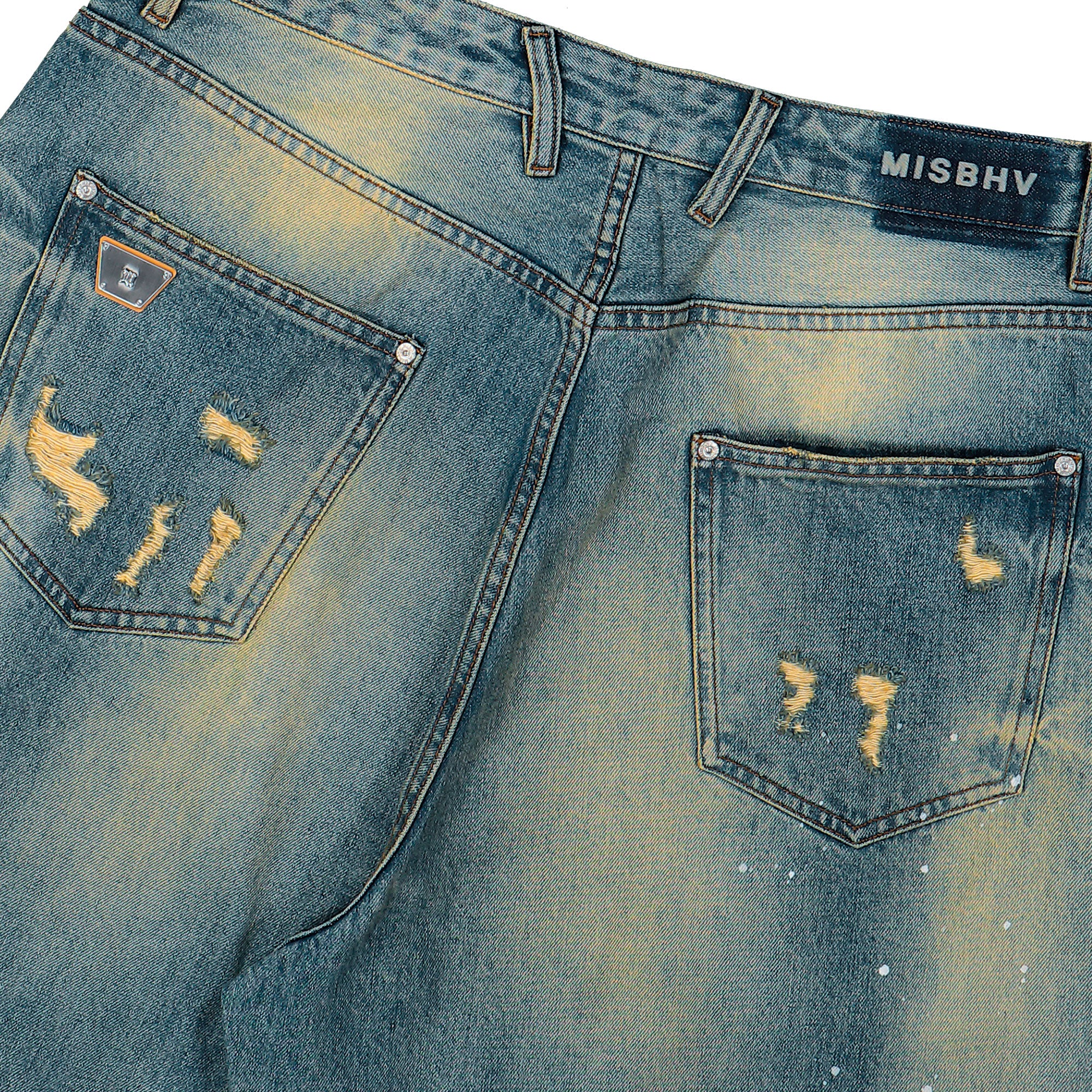 Baggy Denim Trousers - Image 5