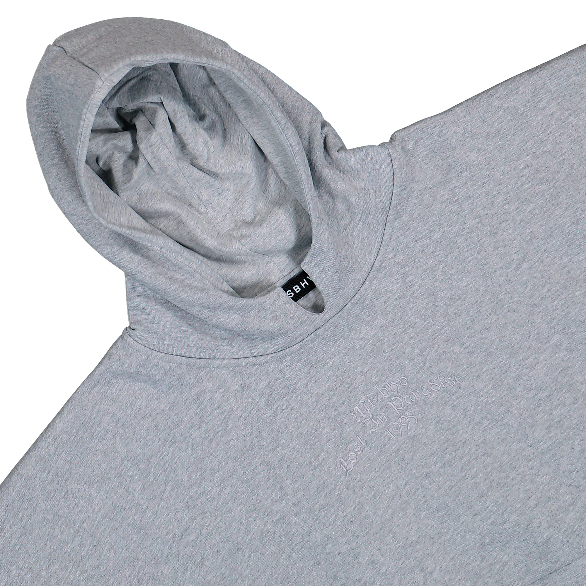 Inflated Heather Grey Hoodie - Image 3