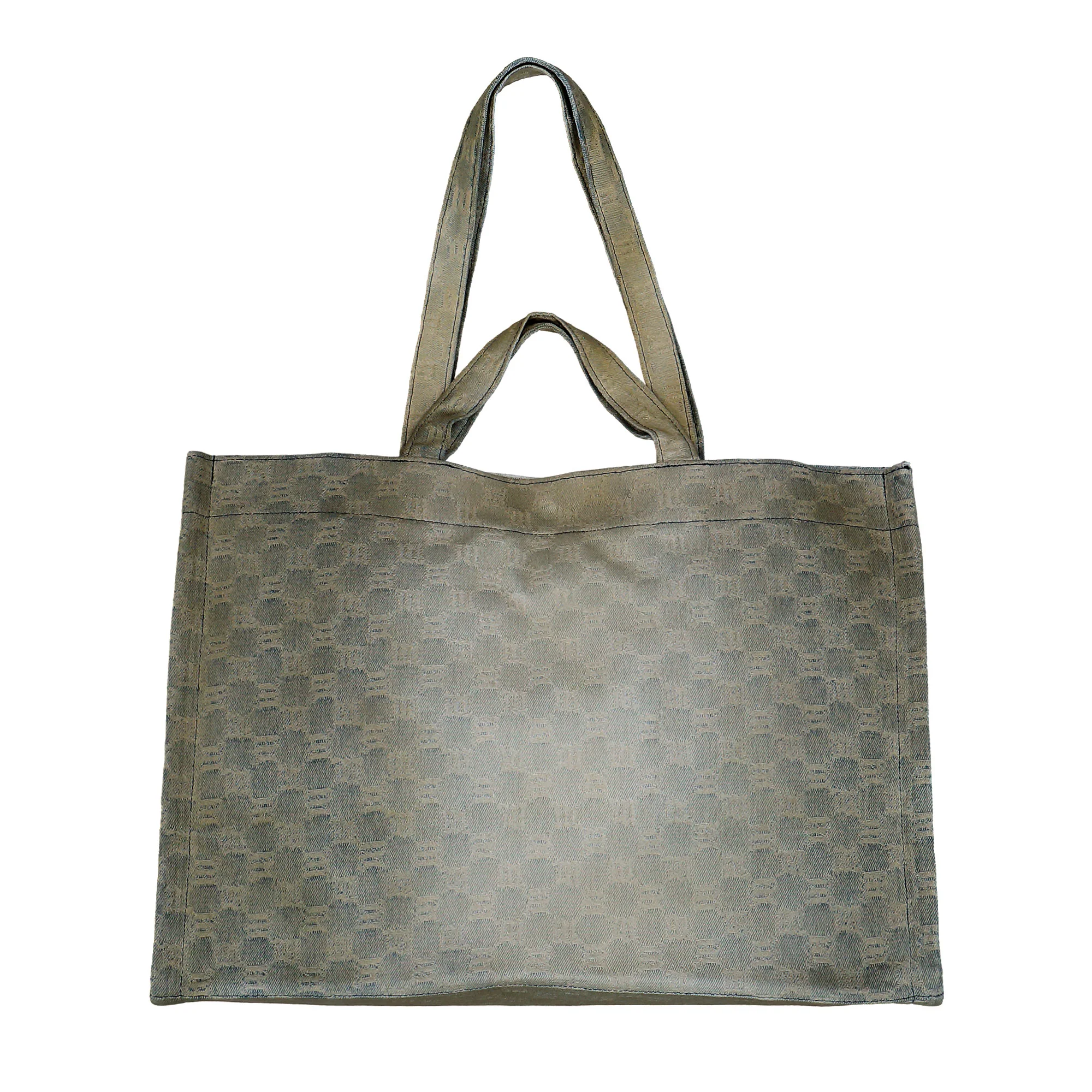 Jacquard Monogram Tote Bag - Image 2