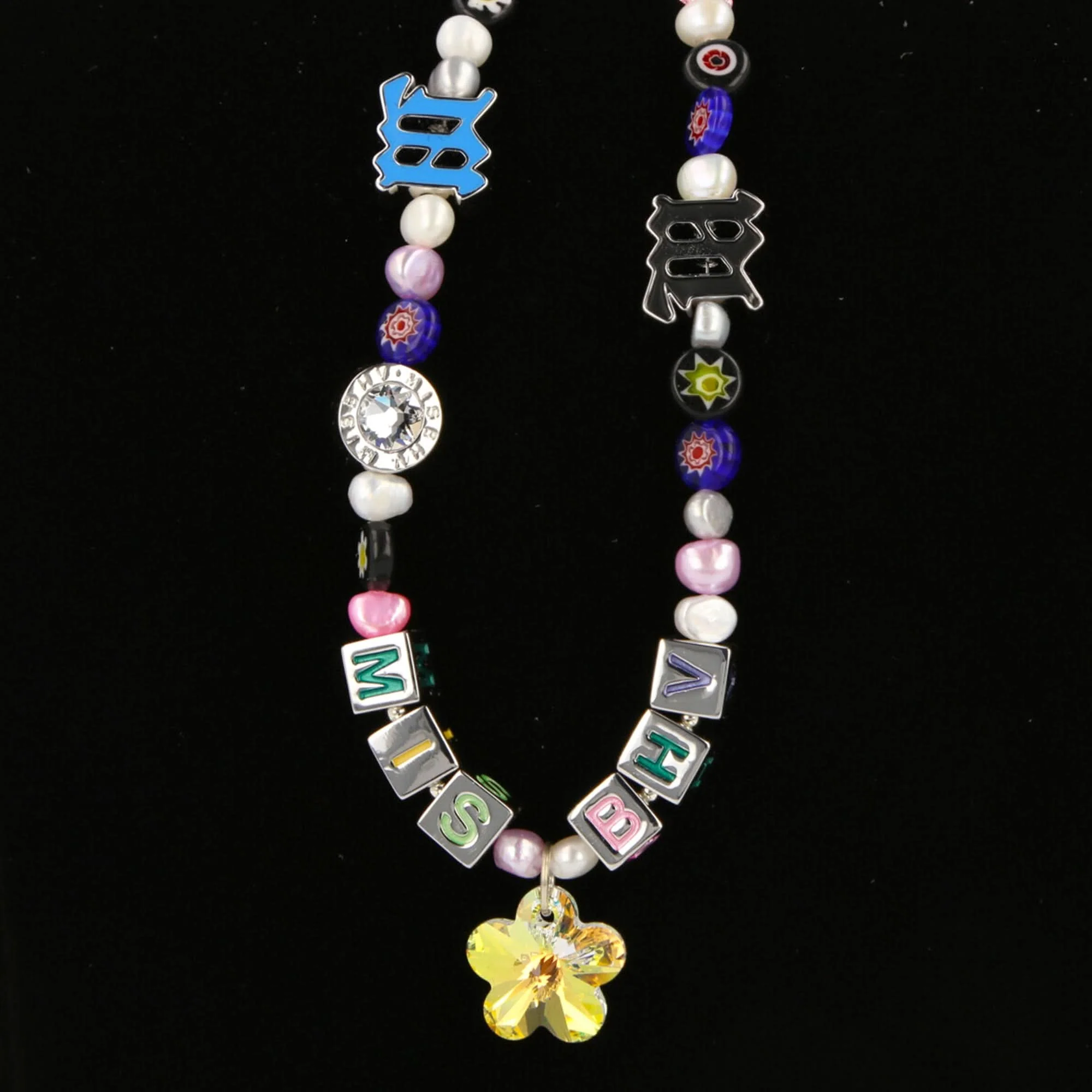 Flower Beaded Choker - Image 4