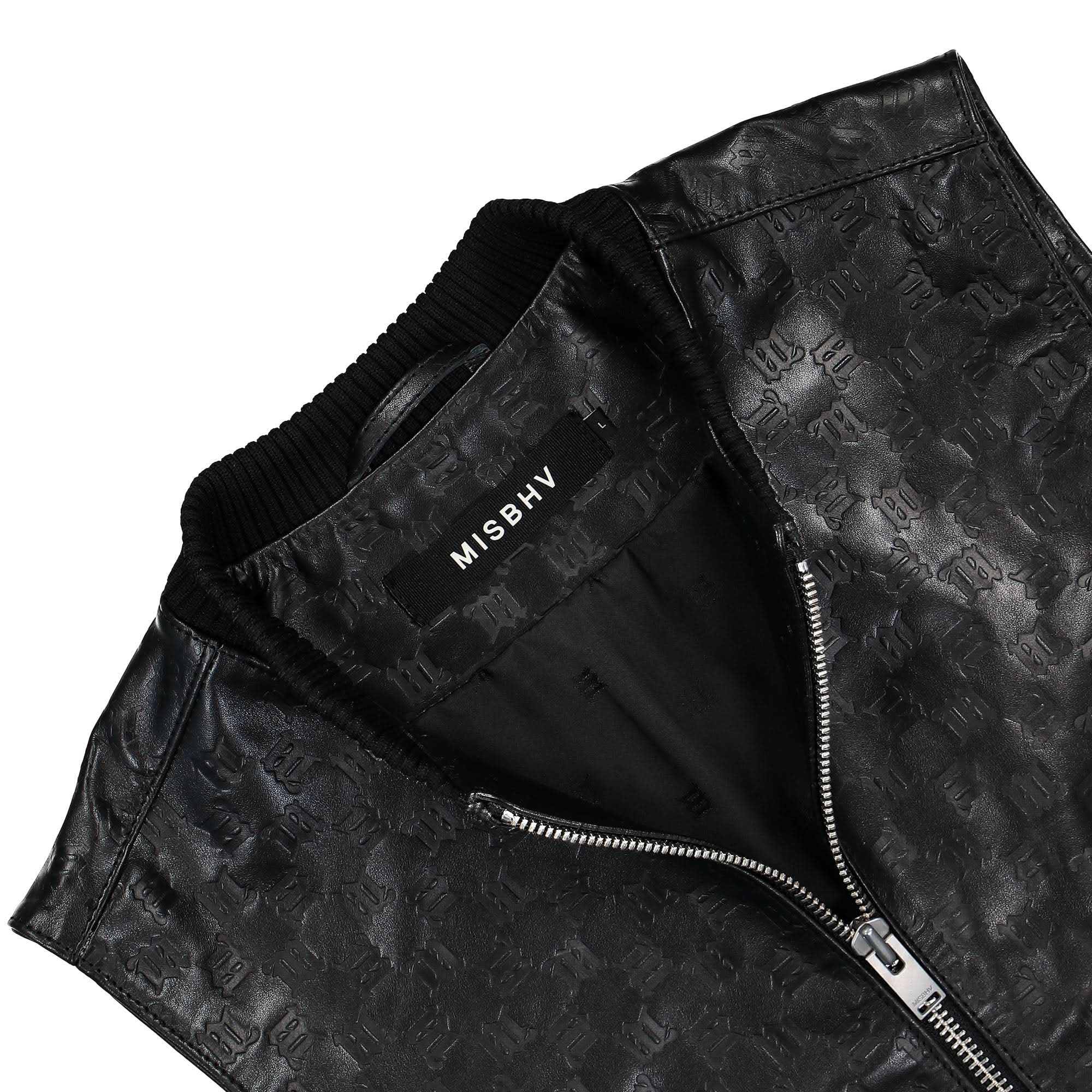 Leather Monogram Embossed Vest - Image 4
