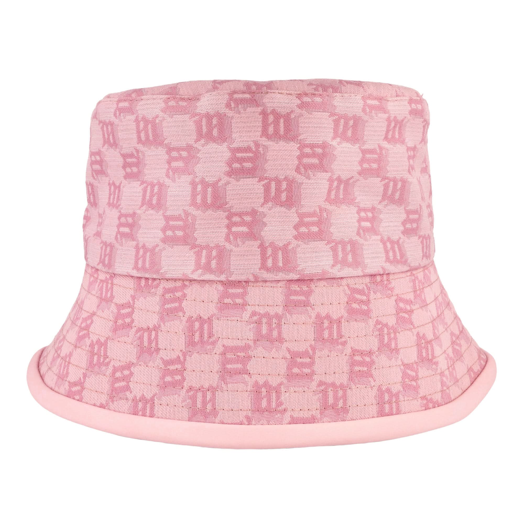 Leather-Trimmed Monogram Bucket Hat - Image 4
