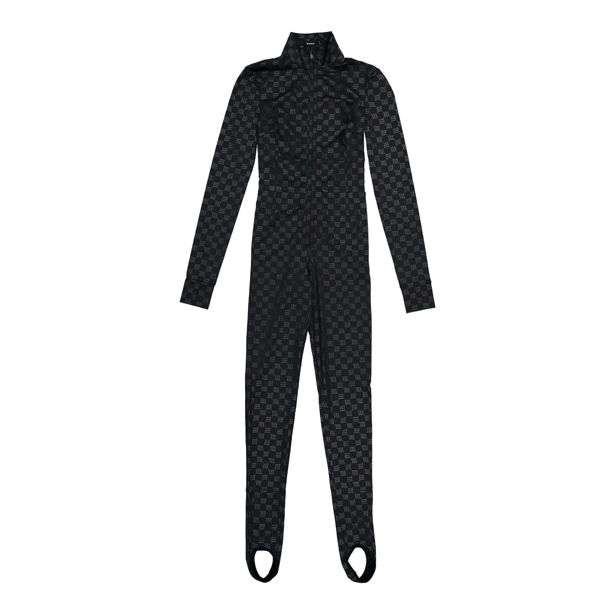 Lycra Monogram Jumpsuit