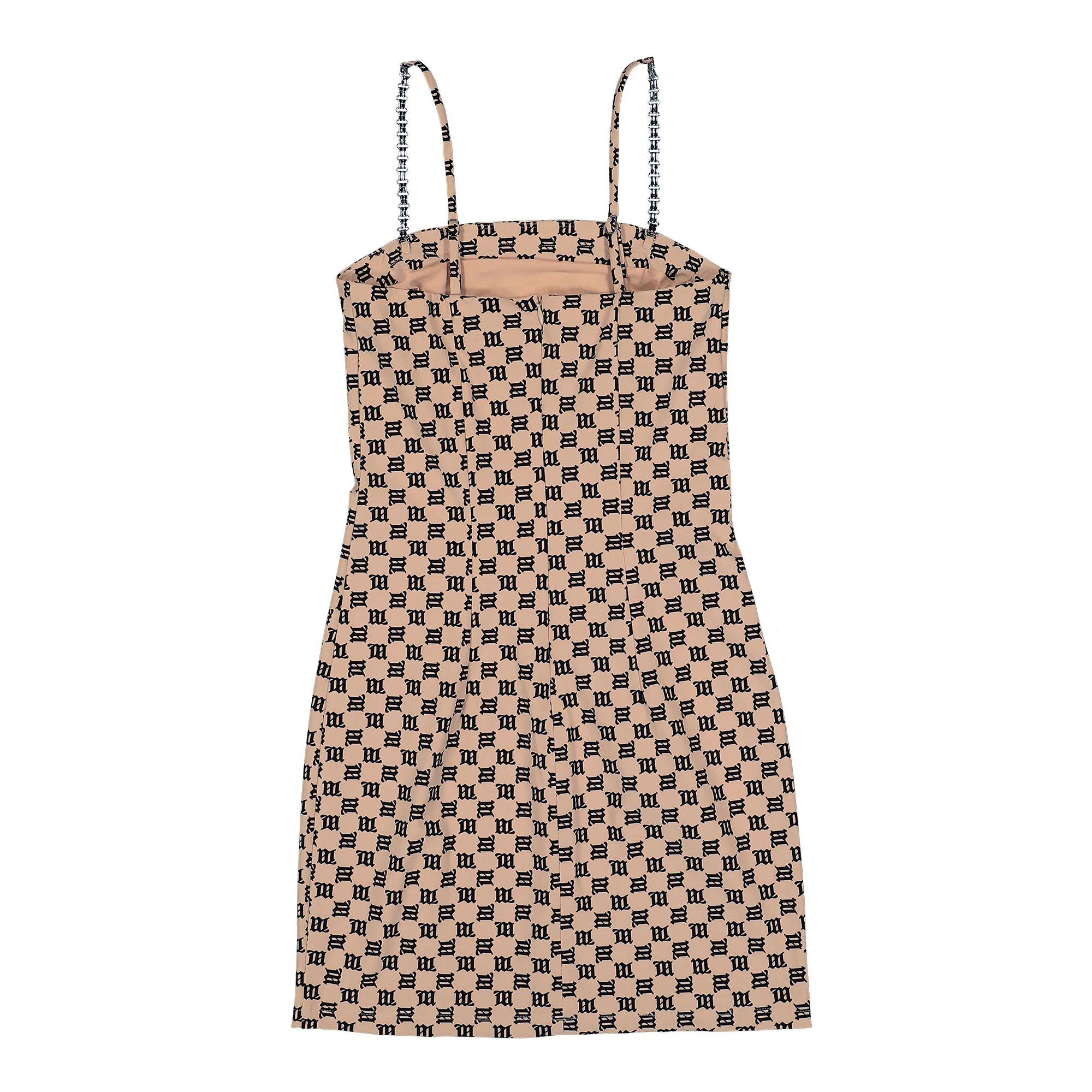 Monogram Spaghetti Mini Dress - Image 2