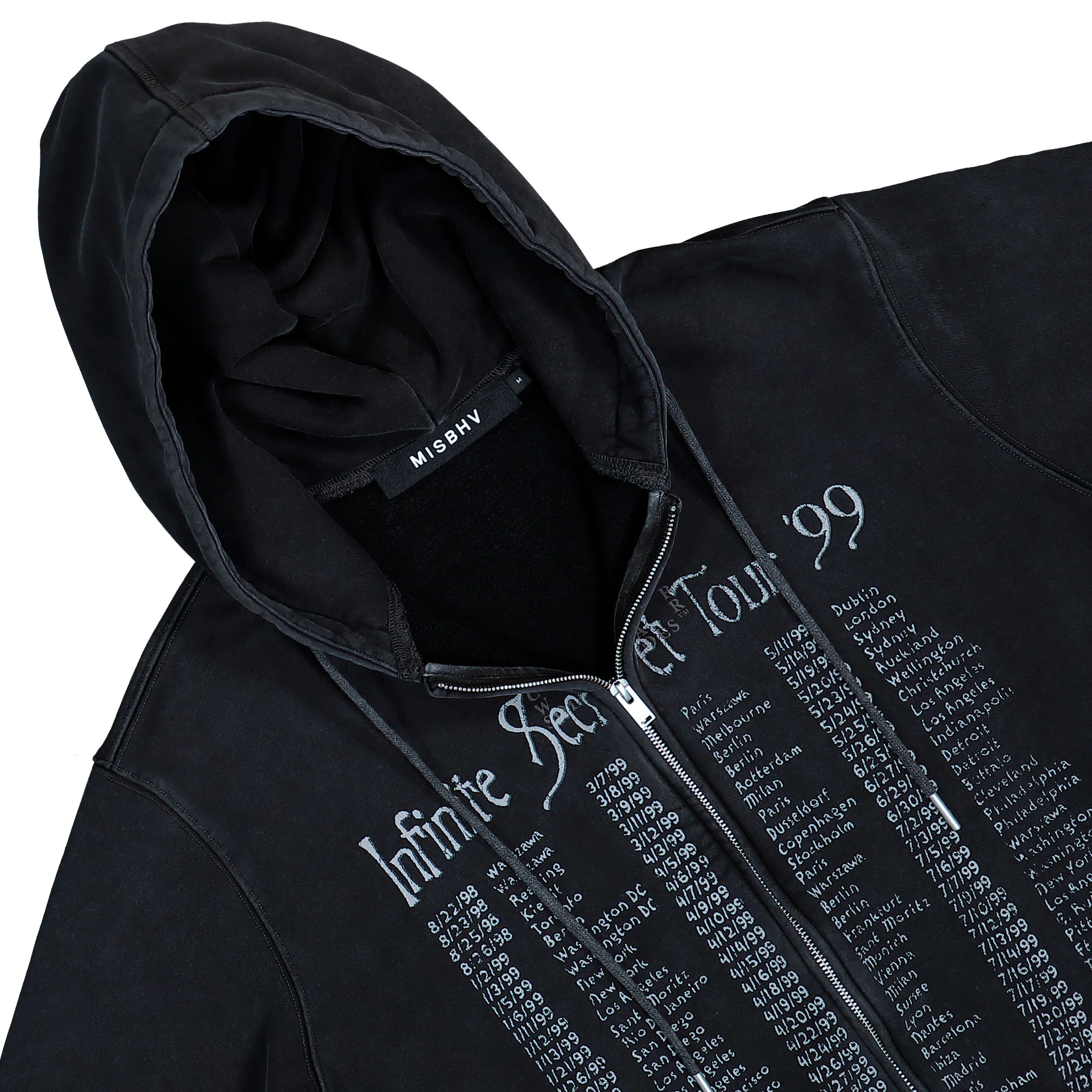 Tour 99 Zipped Hoodie - Image 3