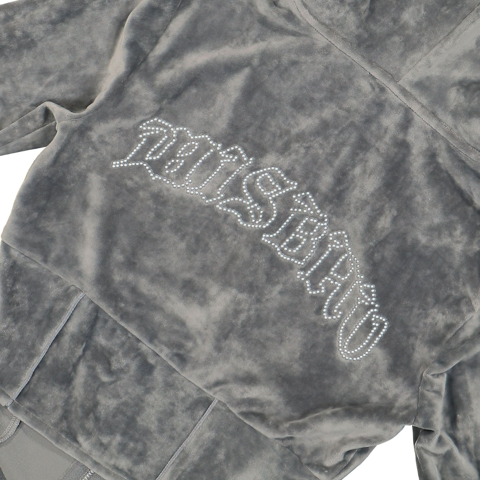 Velour Zipped Hoodie - Image 4