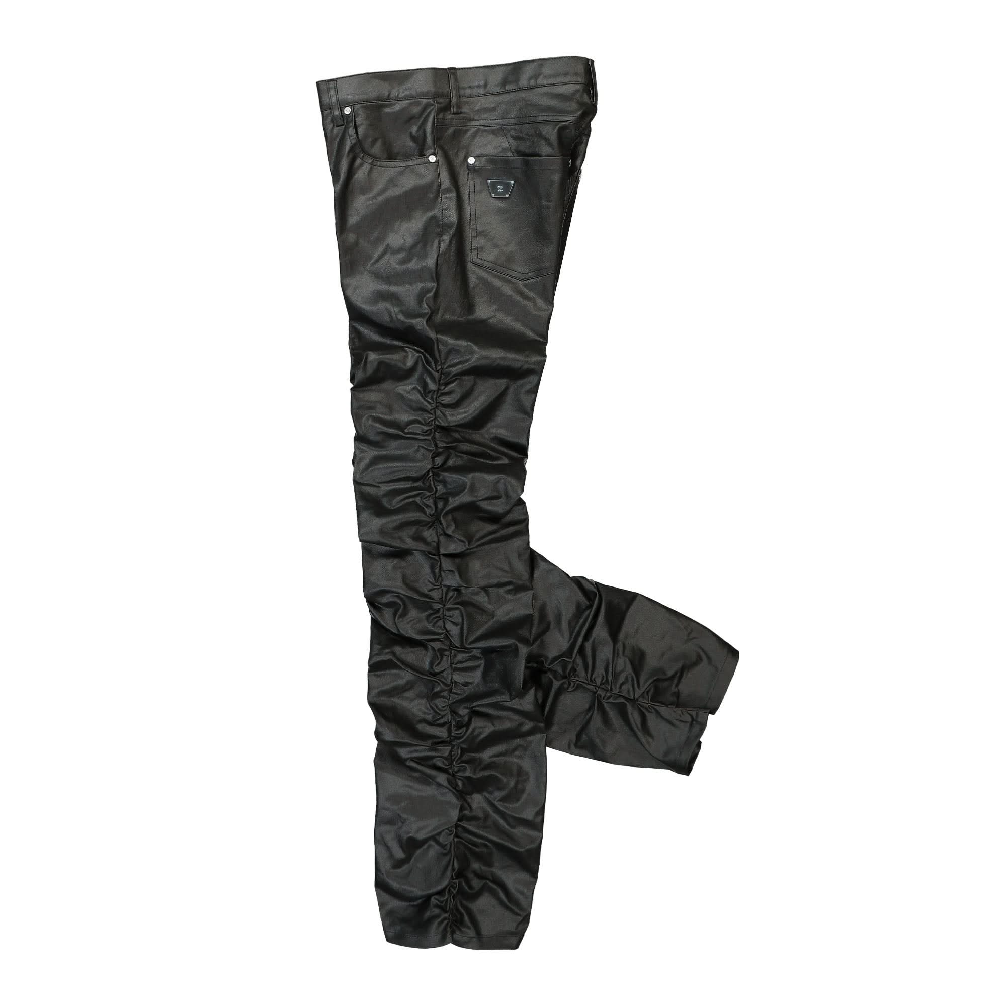 Waxed Cotton Trousers - Image 3