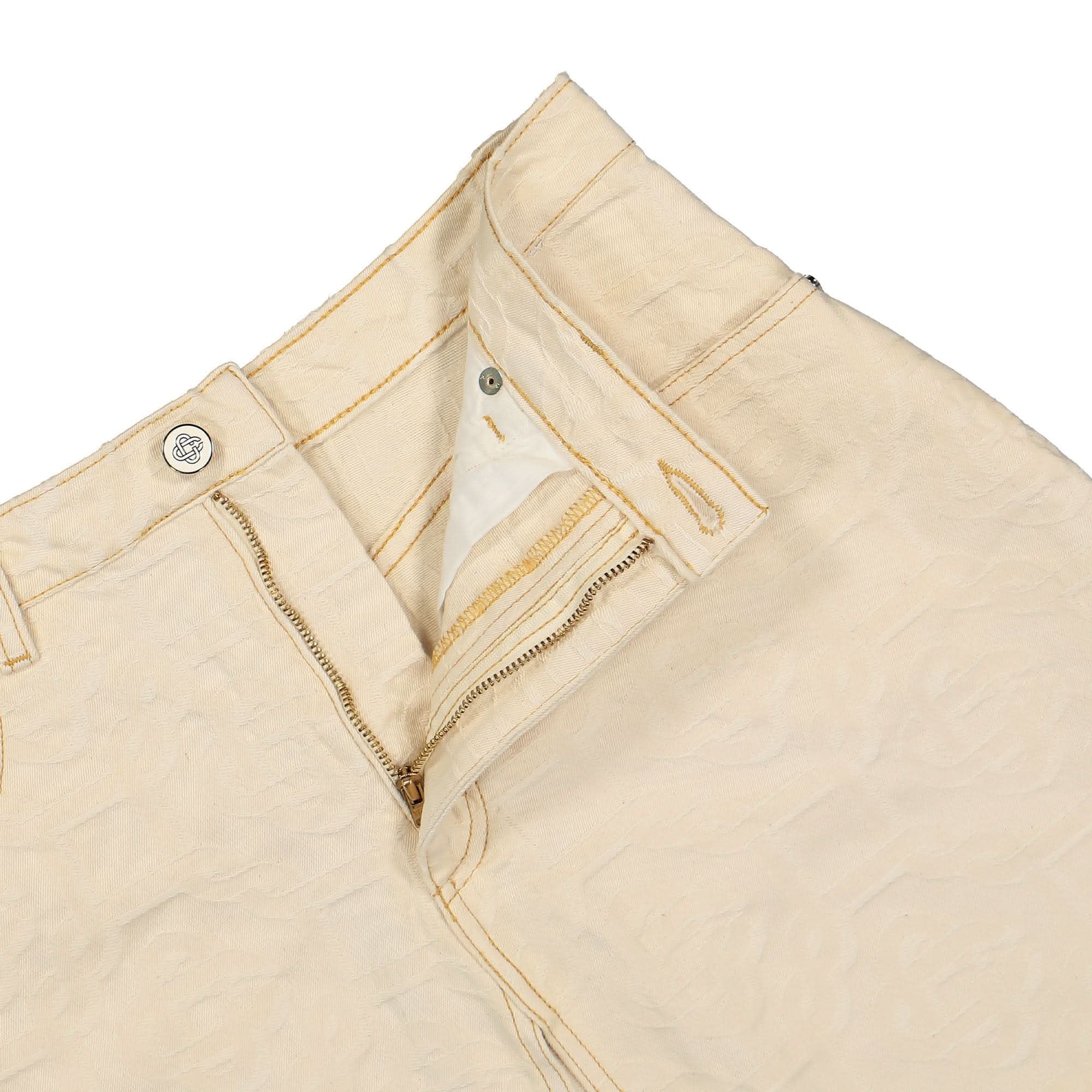 Monogram Jacquard Denim Skirt - Image 3