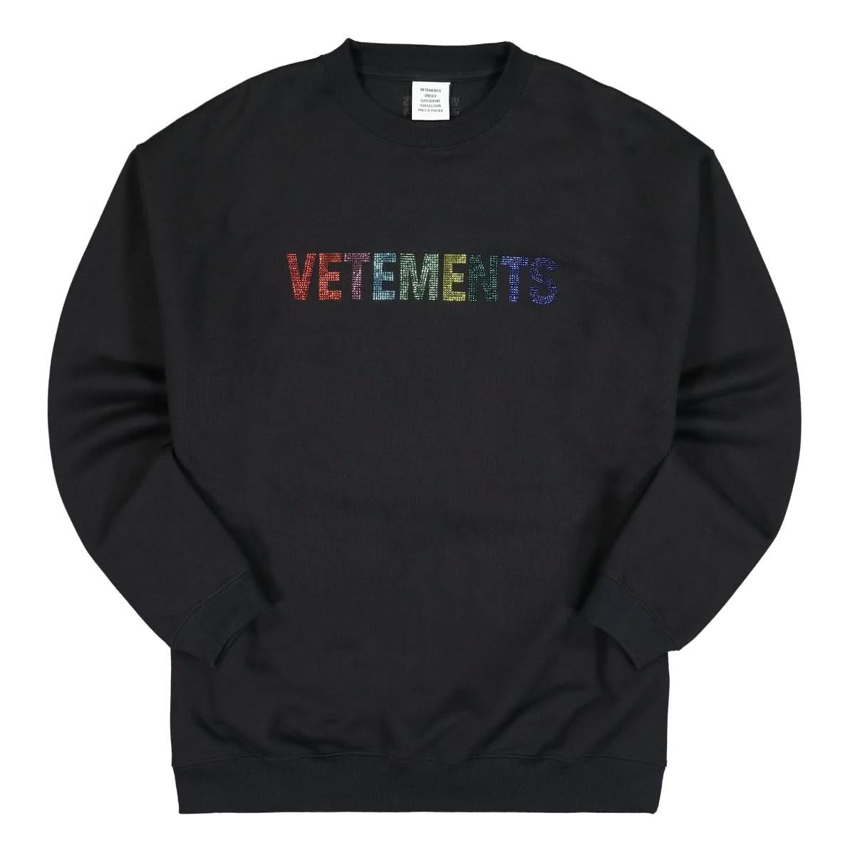 Multicolor Crystal Logo Sweatshirt