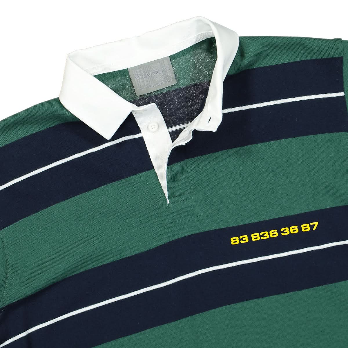Number Knitted Polo Shirt - Image 3