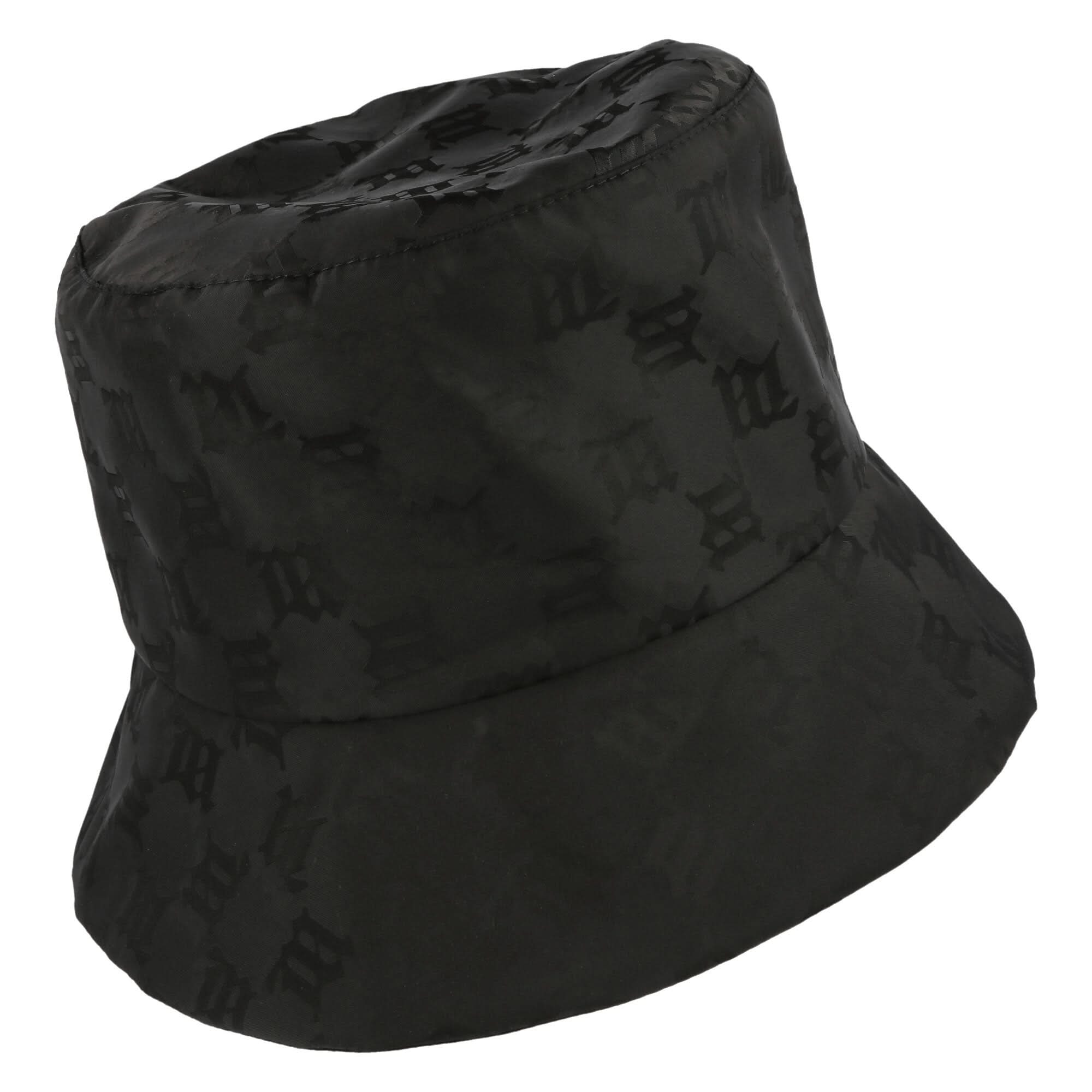 Nylon Monogram Bucket Hat Black - Image 3
