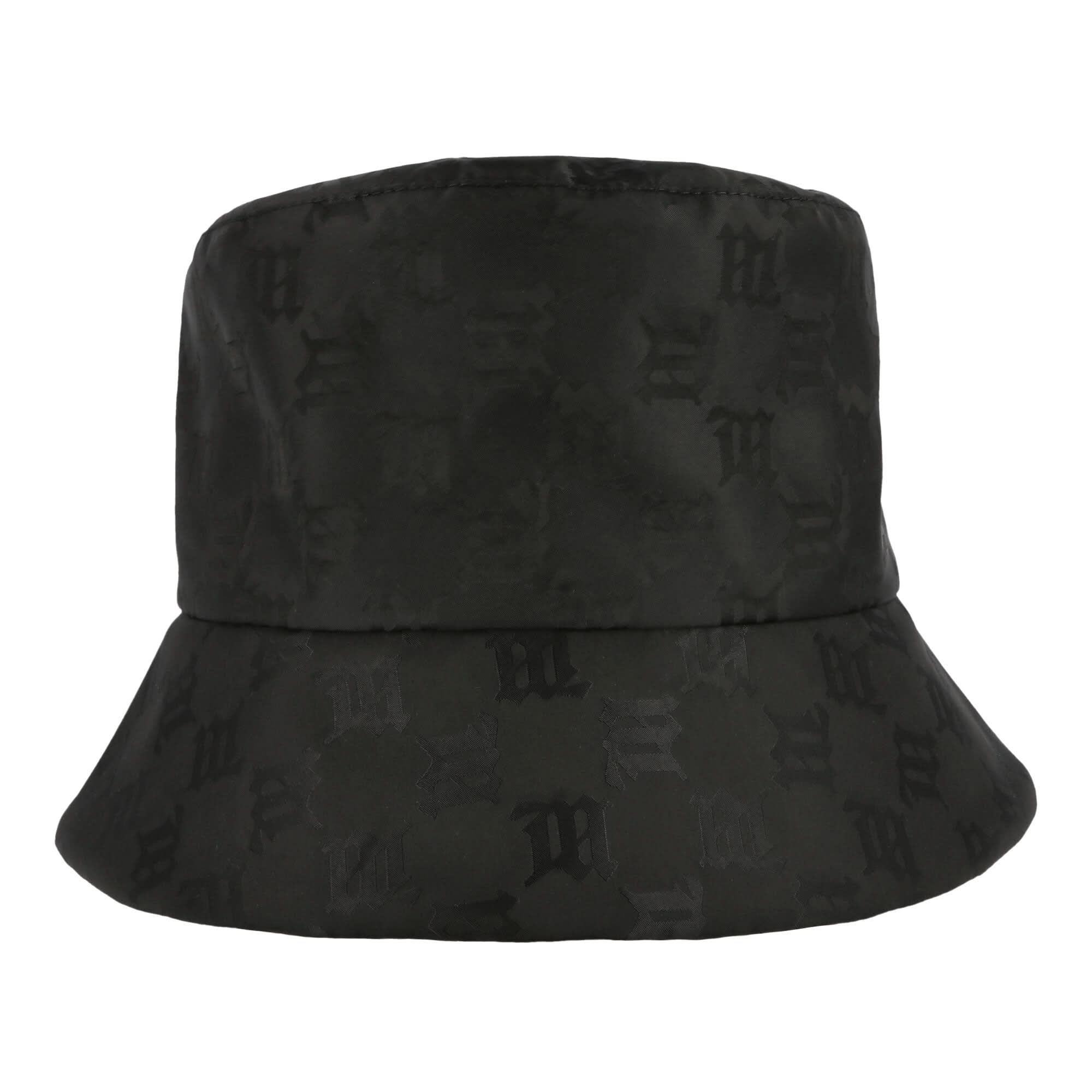 Nylon Monogram Bucket Hat Black - Image 4