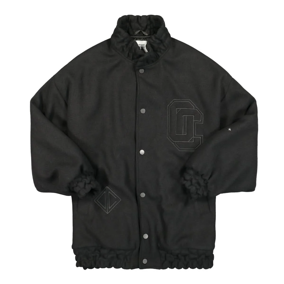 OC Embroidered Felt Varsity Jacket