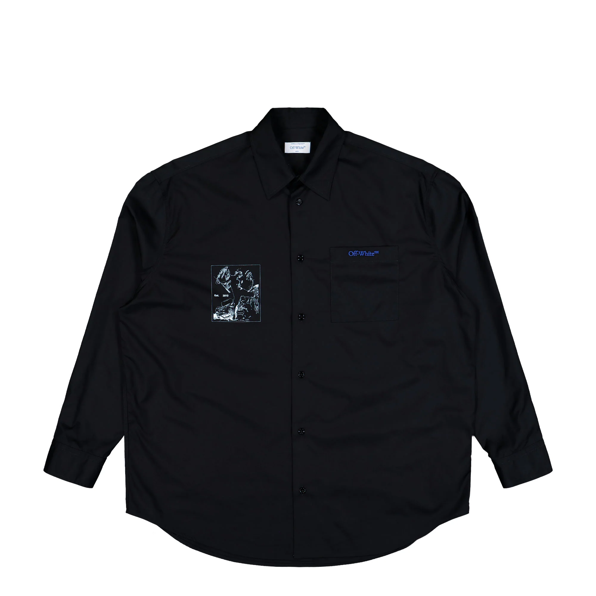 Faded Painting Popl Over Shirt