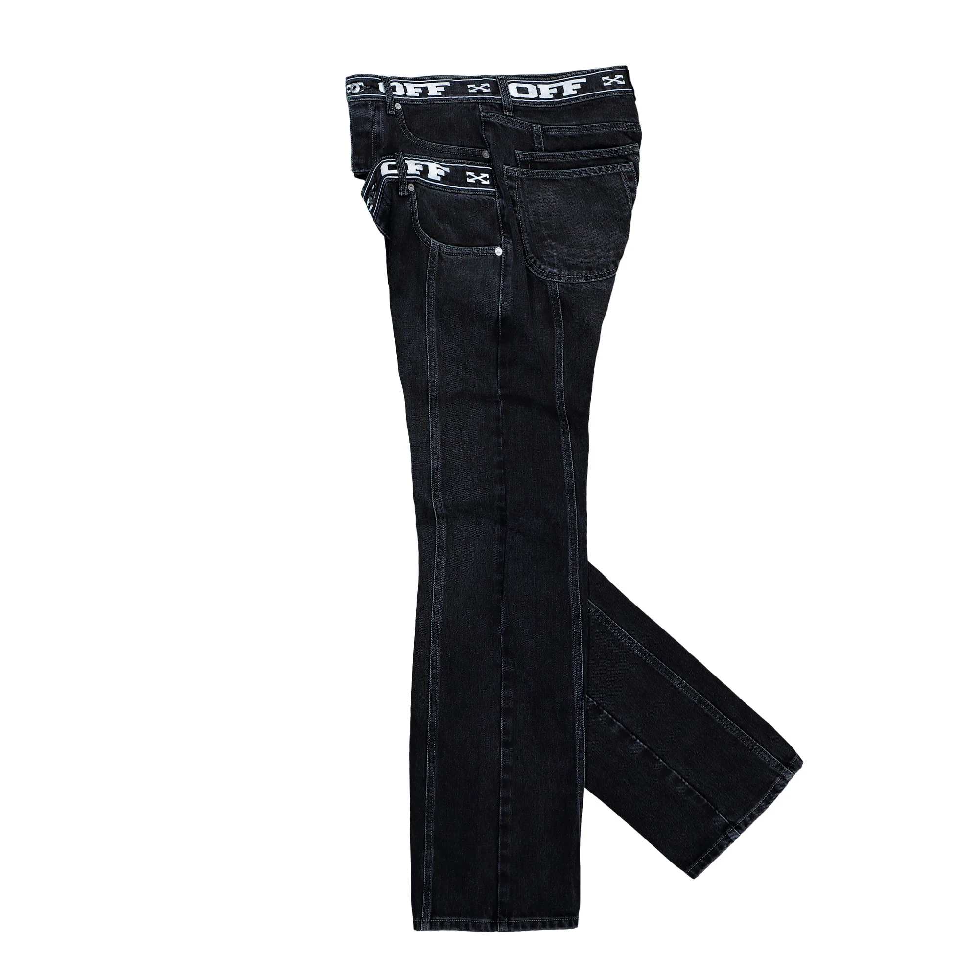 Logo Band 90s Skate Jeans - Image 3