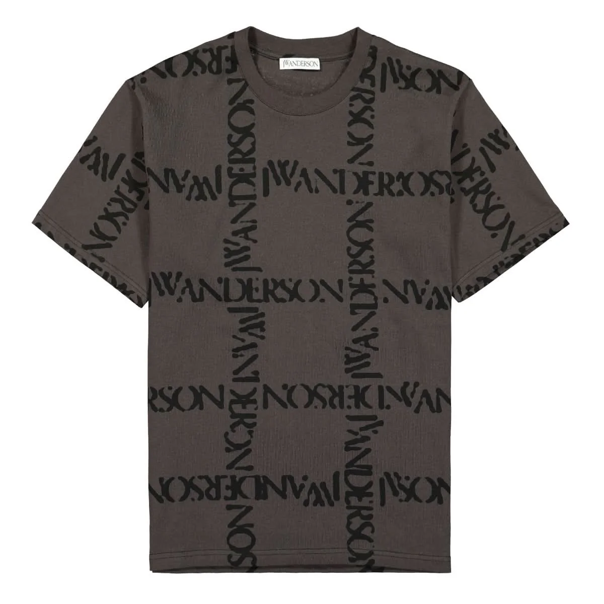 Oversize Logo Grid T-Shirt