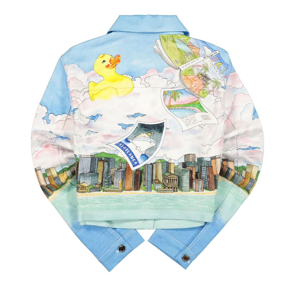 Printed 70's Denim Jacket - Image 2