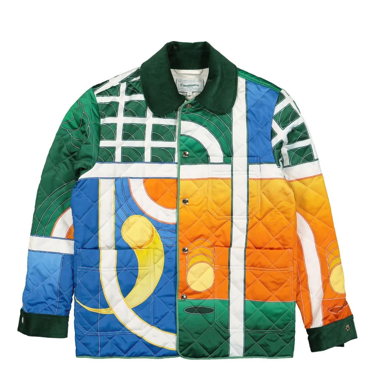 Printed and Quilted Hunting Jacket - Image 2