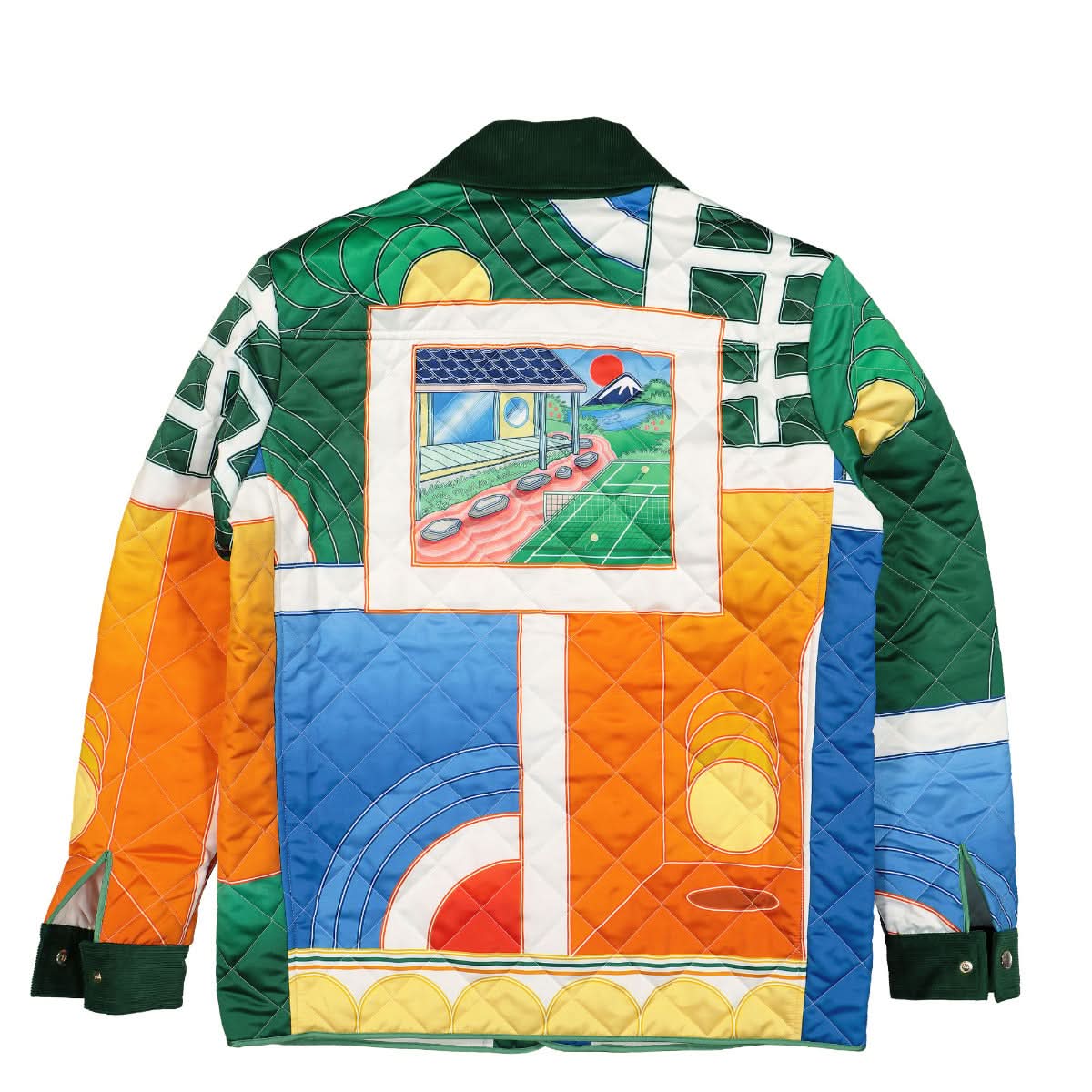 Printed and Quilted Hunting Jacket - Image 3