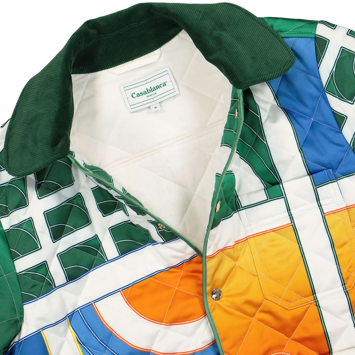 Printed and Quilted Hunting Jacket - Image 4