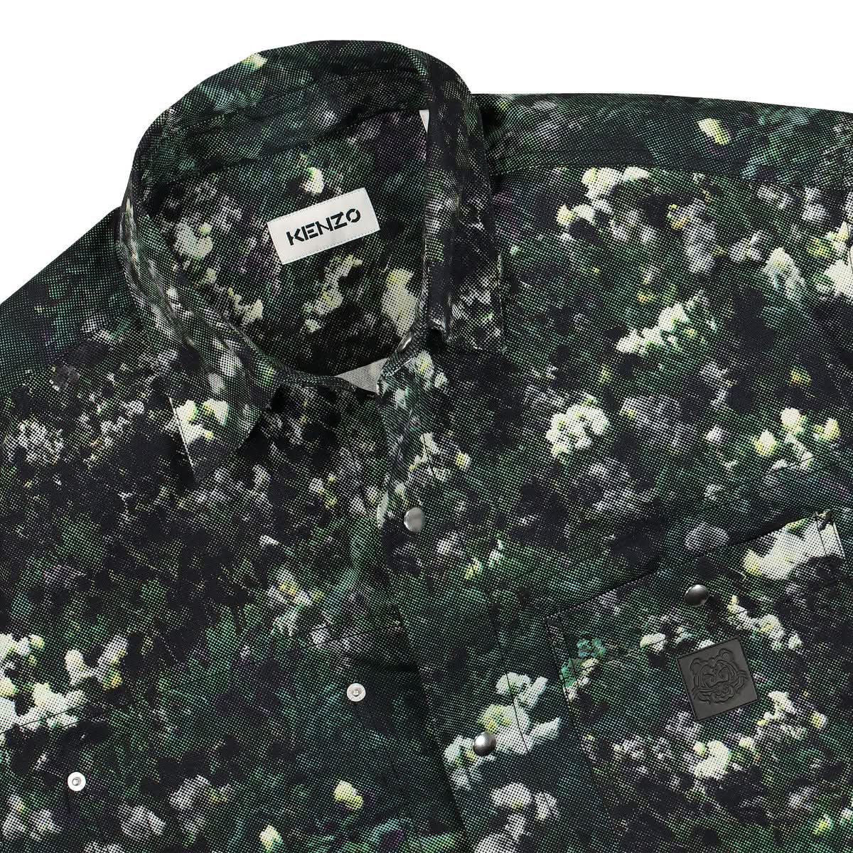 Printed Snap Overshirt - Image 3