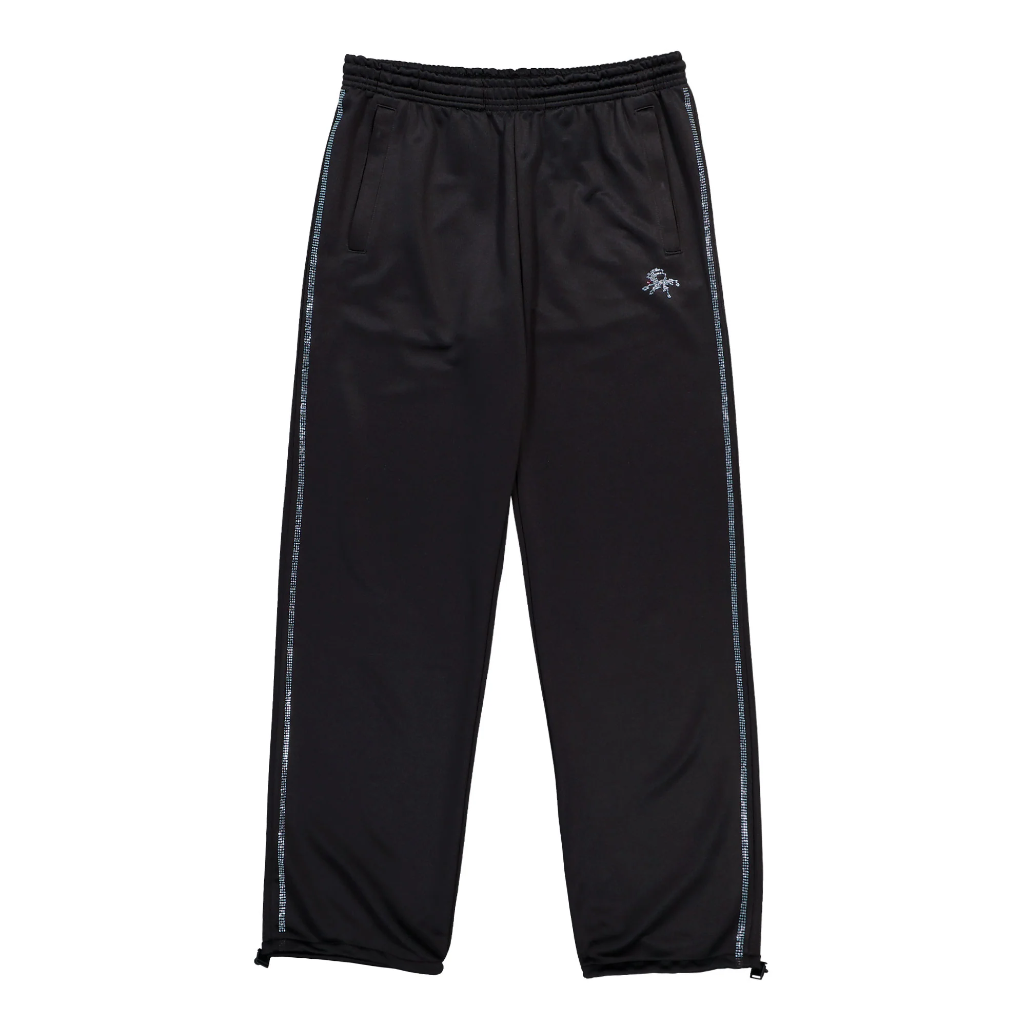 Mens Rhinestone Track Pant