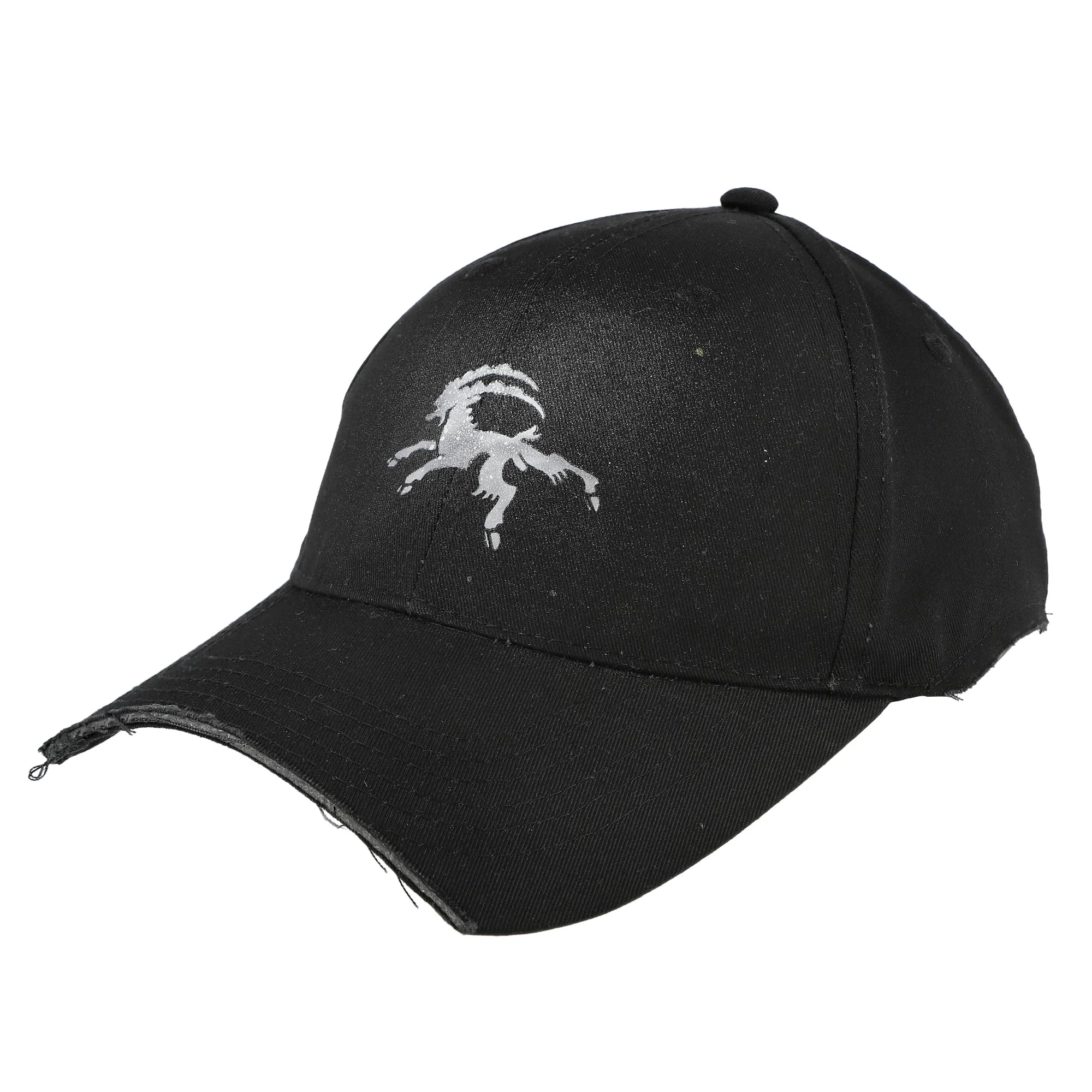 Sprayed Goat Cut Up Cap