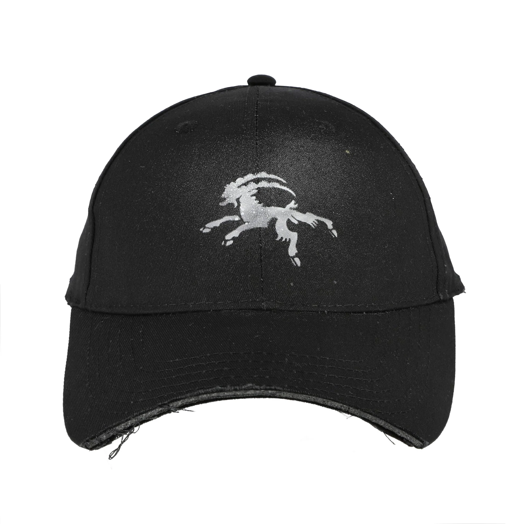 Sprayed Goat Cut Up Cap - Image 4