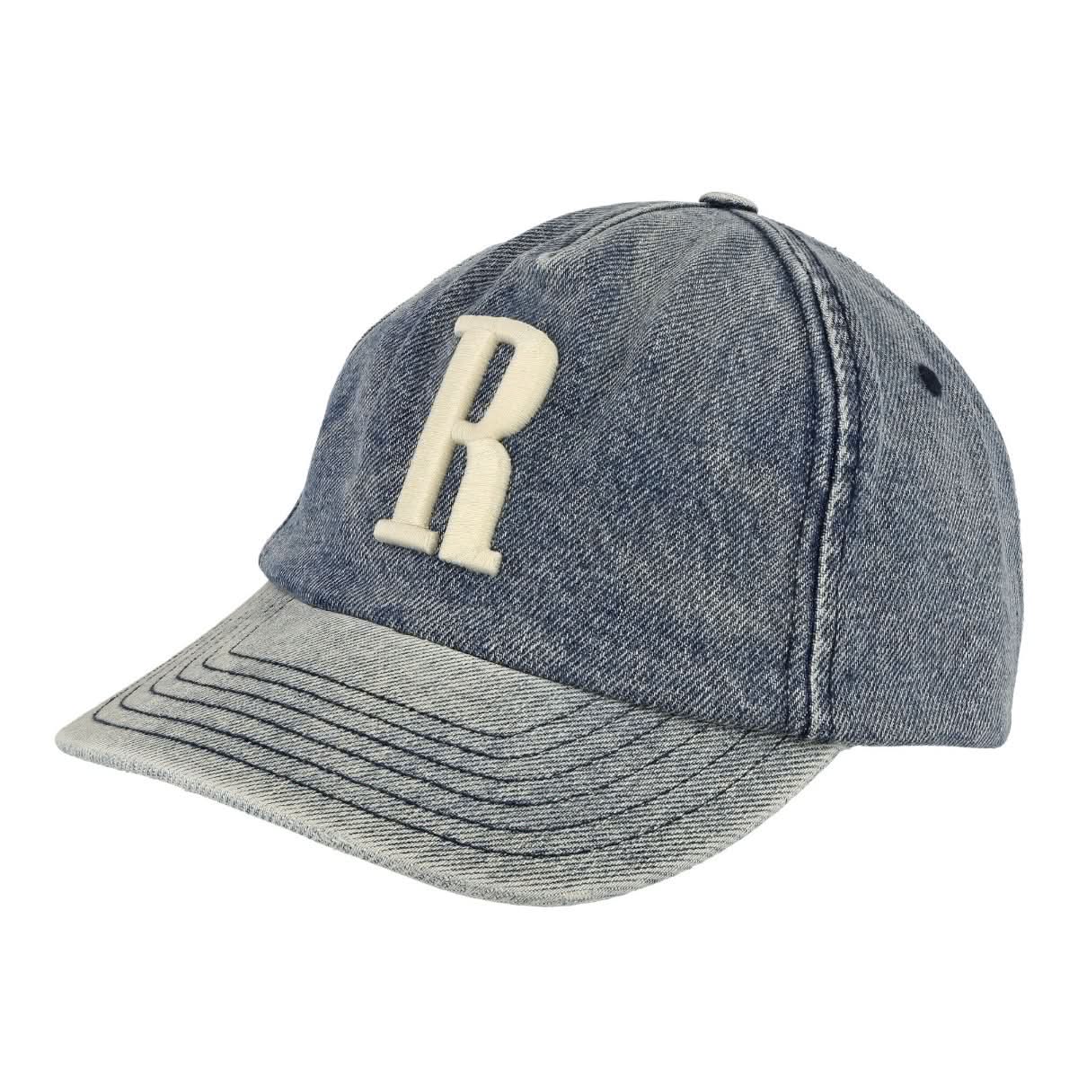R Logo Light Denim Hat