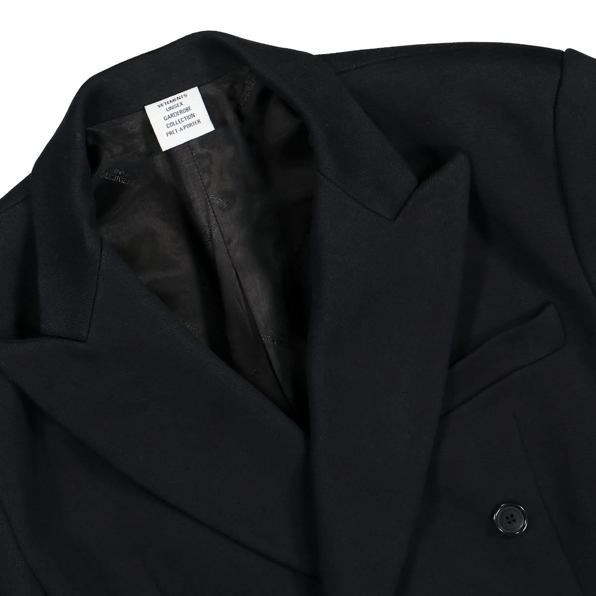Reconstructed Double Breasted Molton Jacket - Image 3
