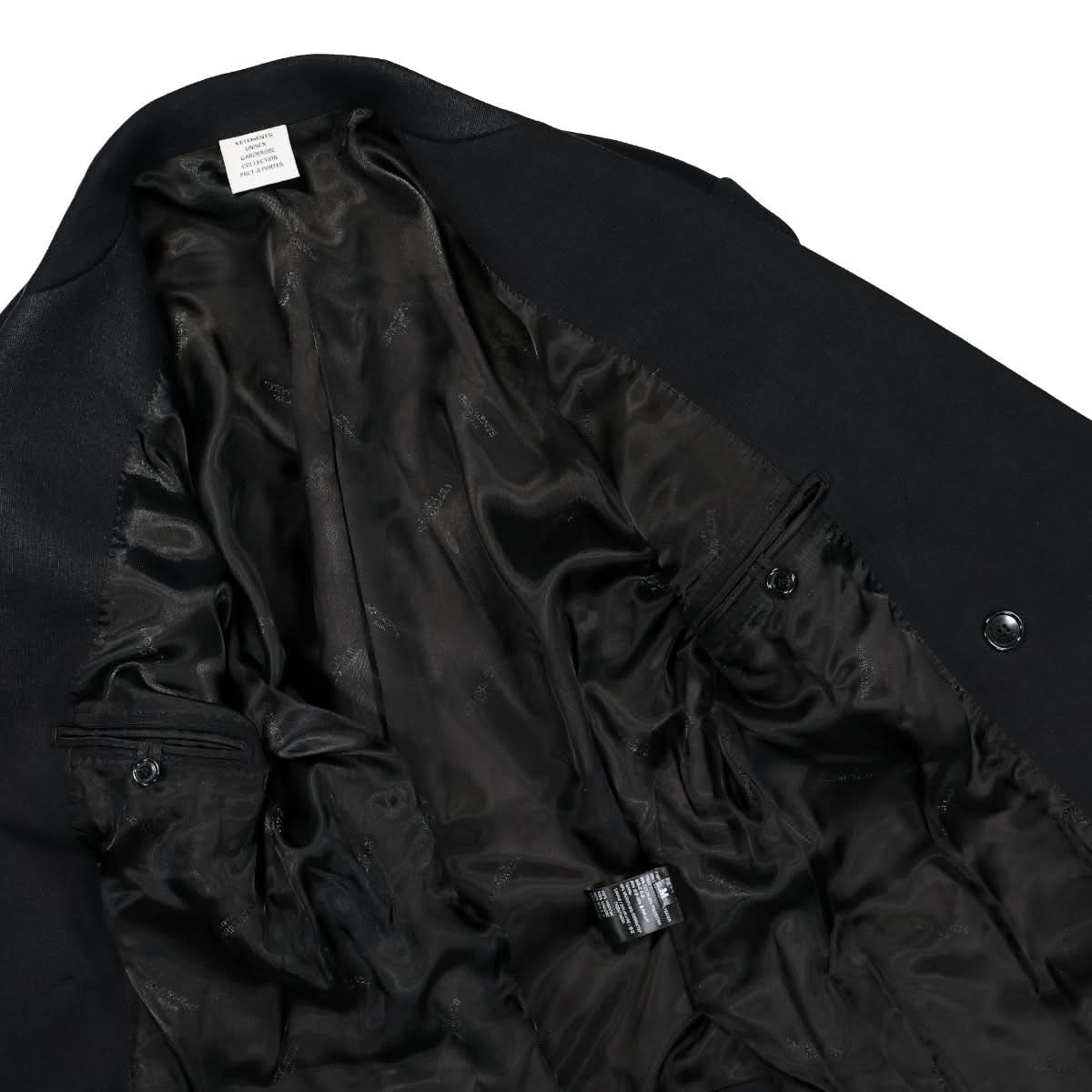 Reconstructed Double Breasted Molton Jacket - Image 4