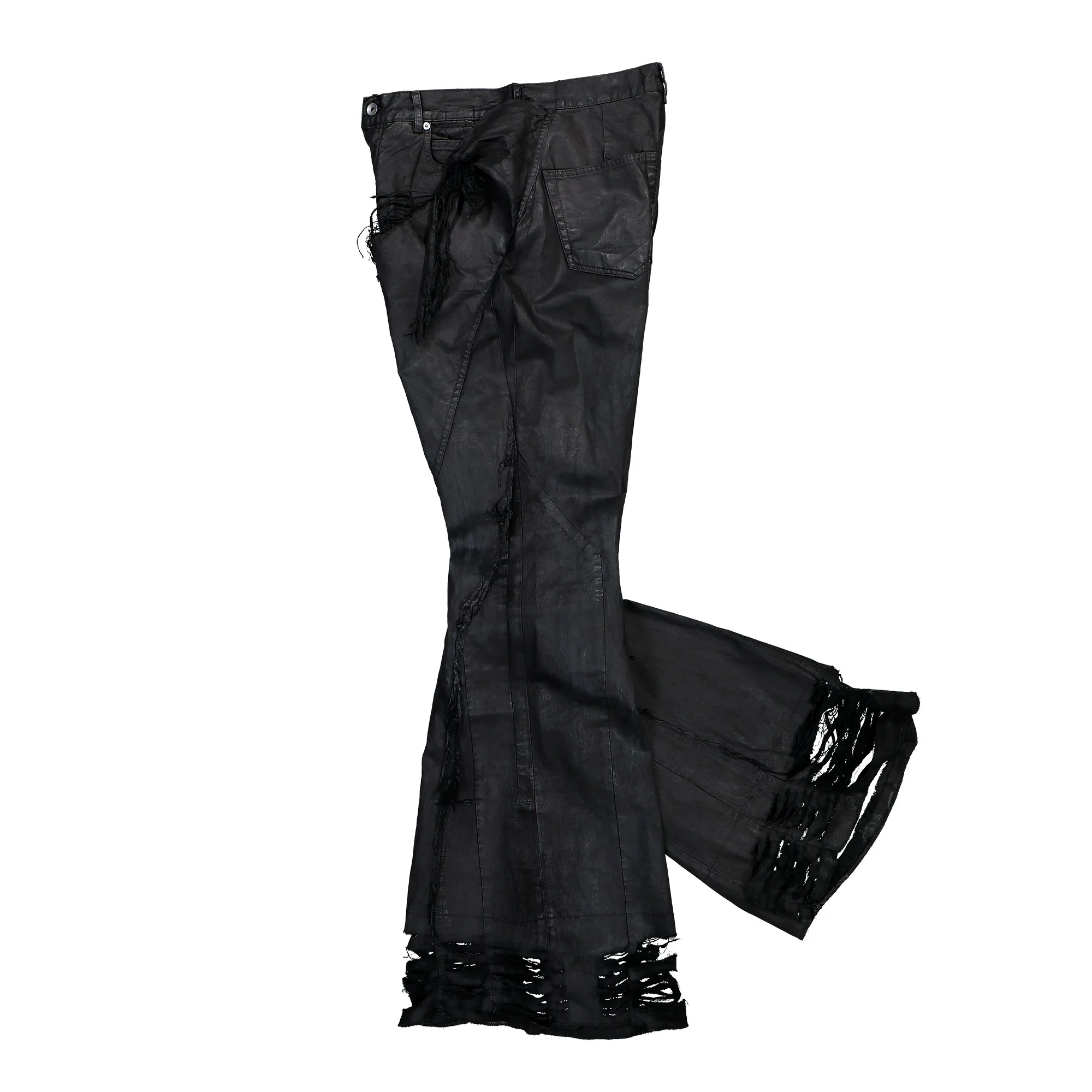 Slivered Bootcut Denim Pants - Image 3