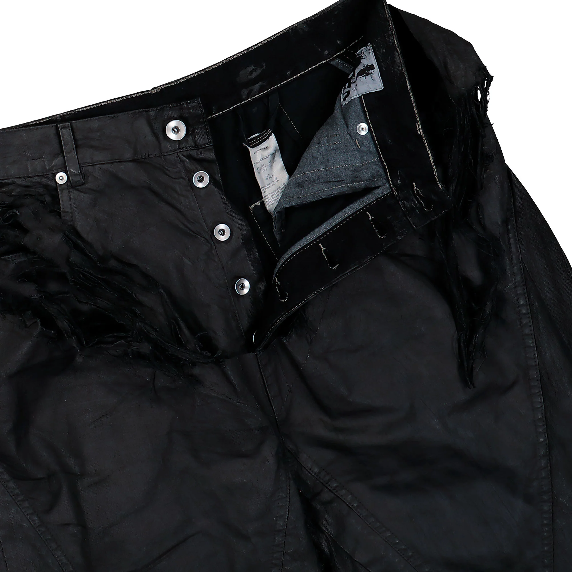 Slivered Bootcut Denim Pants - Image 4