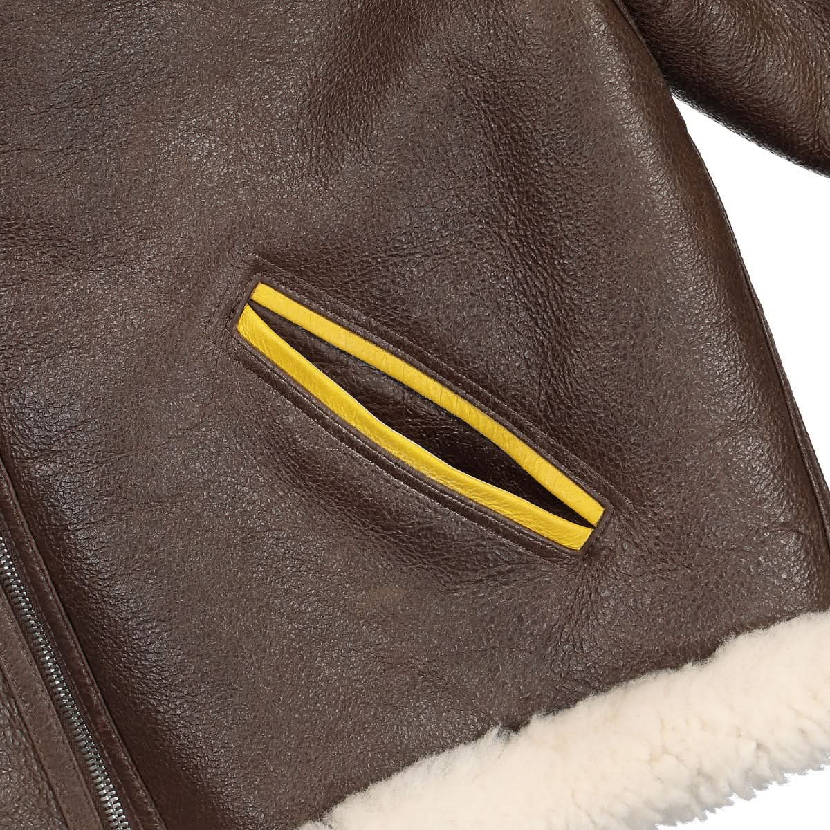 Shearling Flight Jacket - Image 4