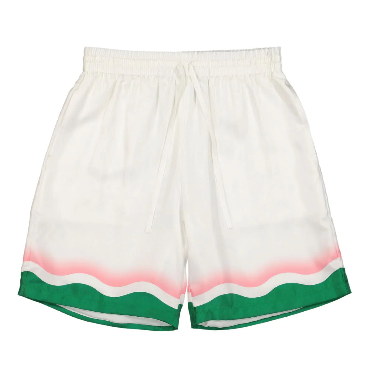 Silk Shorts with Drawstrings