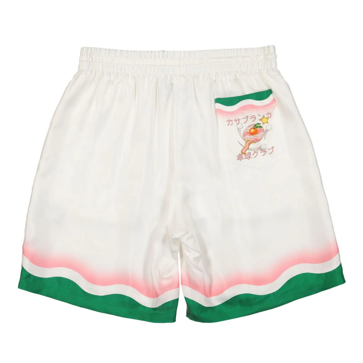 Silk Shorts with Drawstrings - Image 2