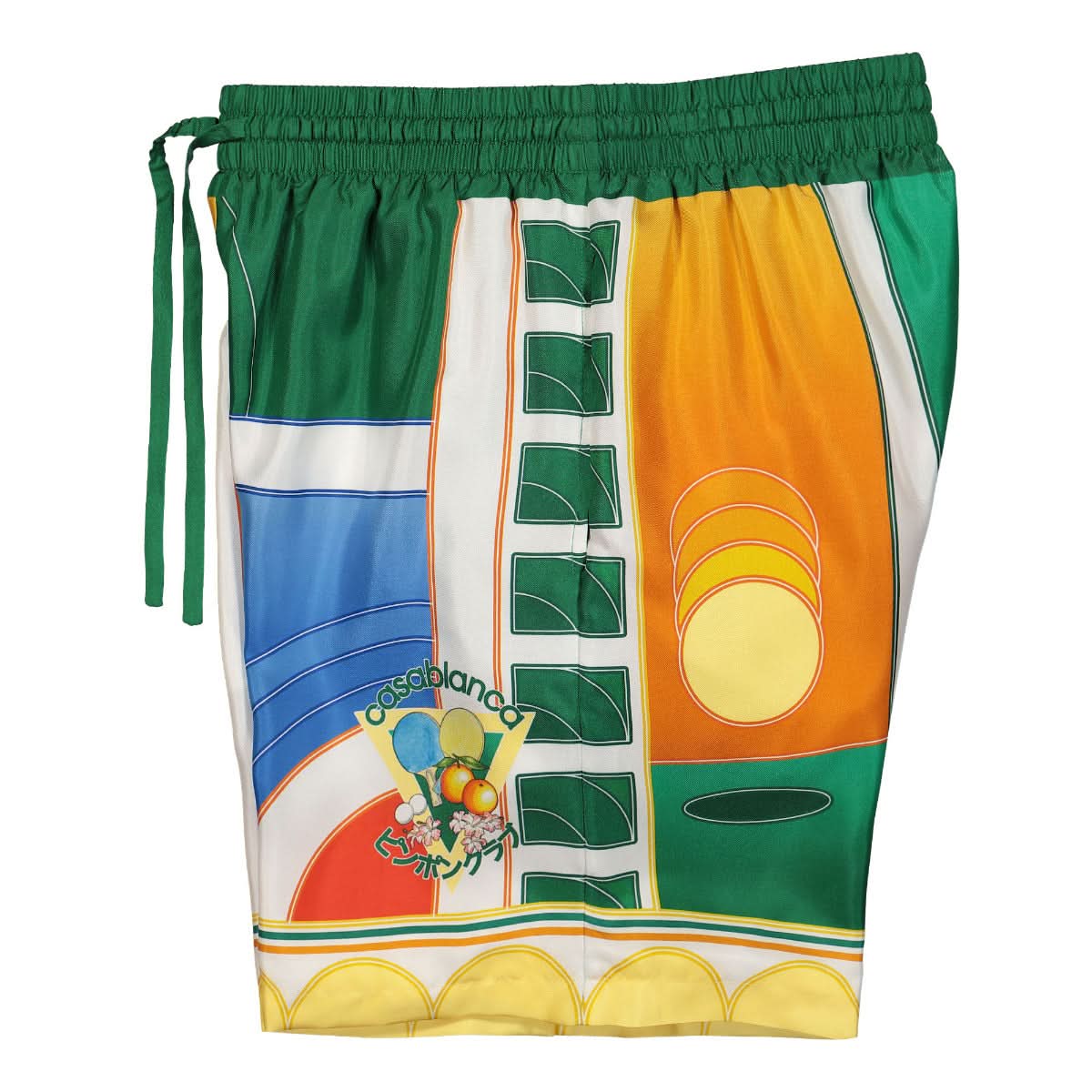 Silk Shorts with Drawstrings - Image 3
