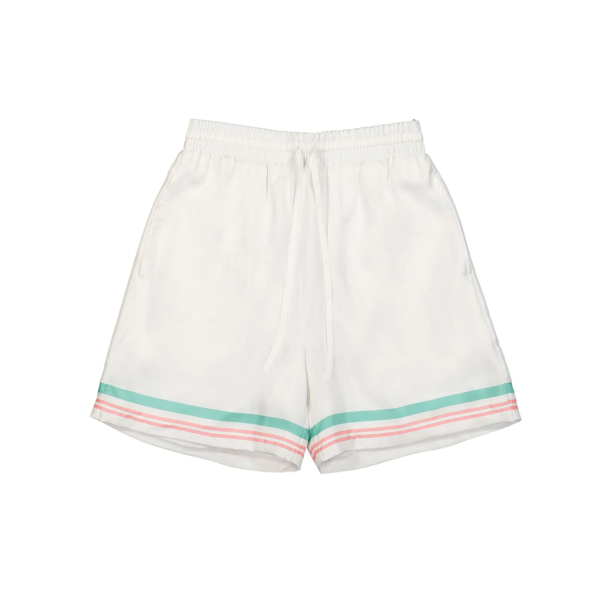 Silk Shorts With Drawstrings