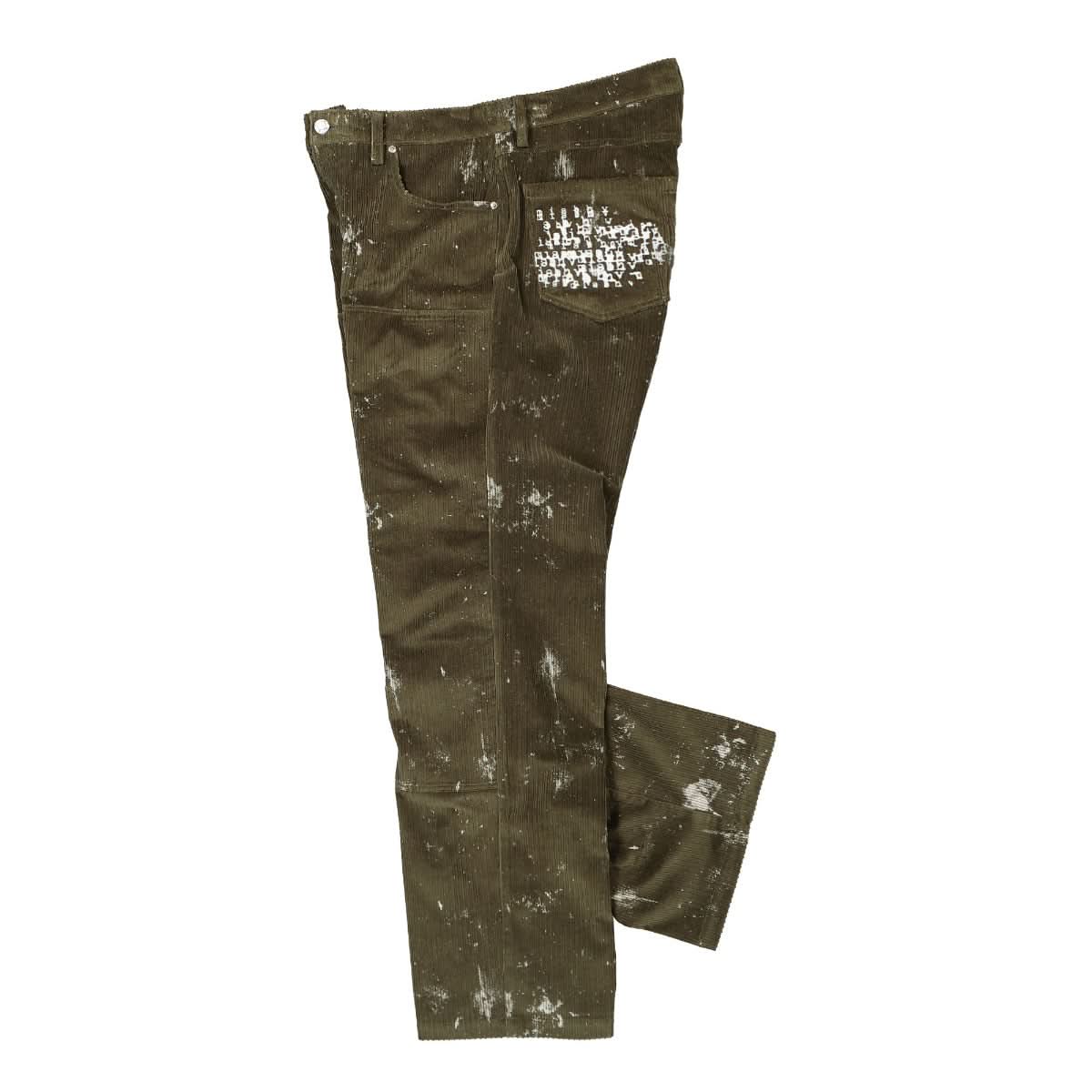Stained Corduroy Trousers - Image 3