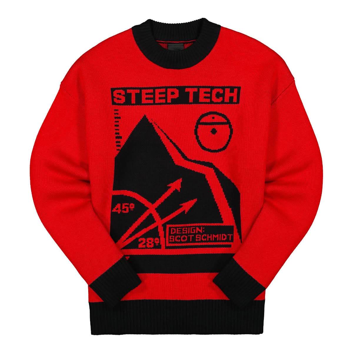 Steep Tech Black Series Knit Sweater Top